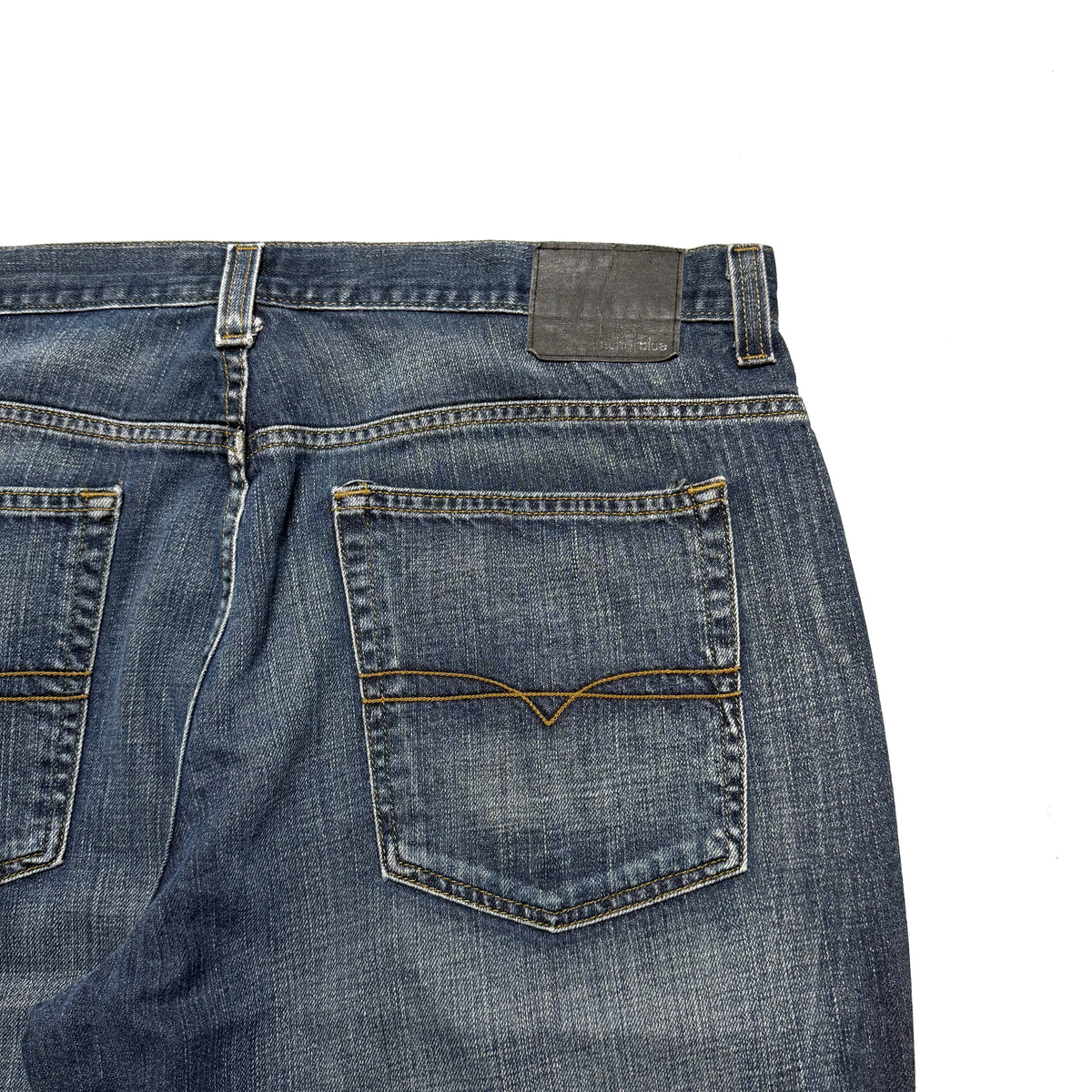 00s Anchor Blue BAGGY Denim