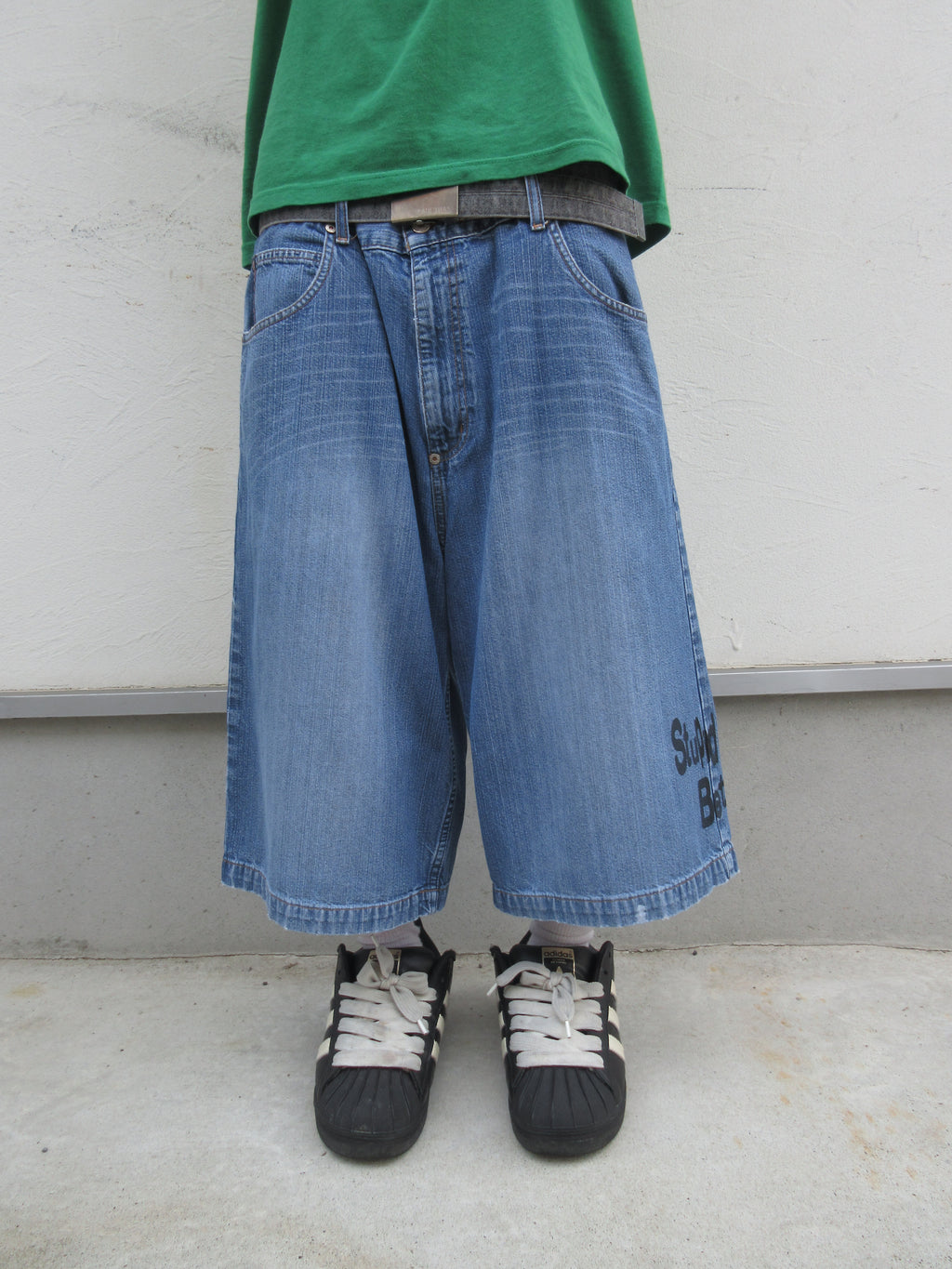 90~00s PHAT FARM × ANRGRNY Super Baggy Denim Shorts
