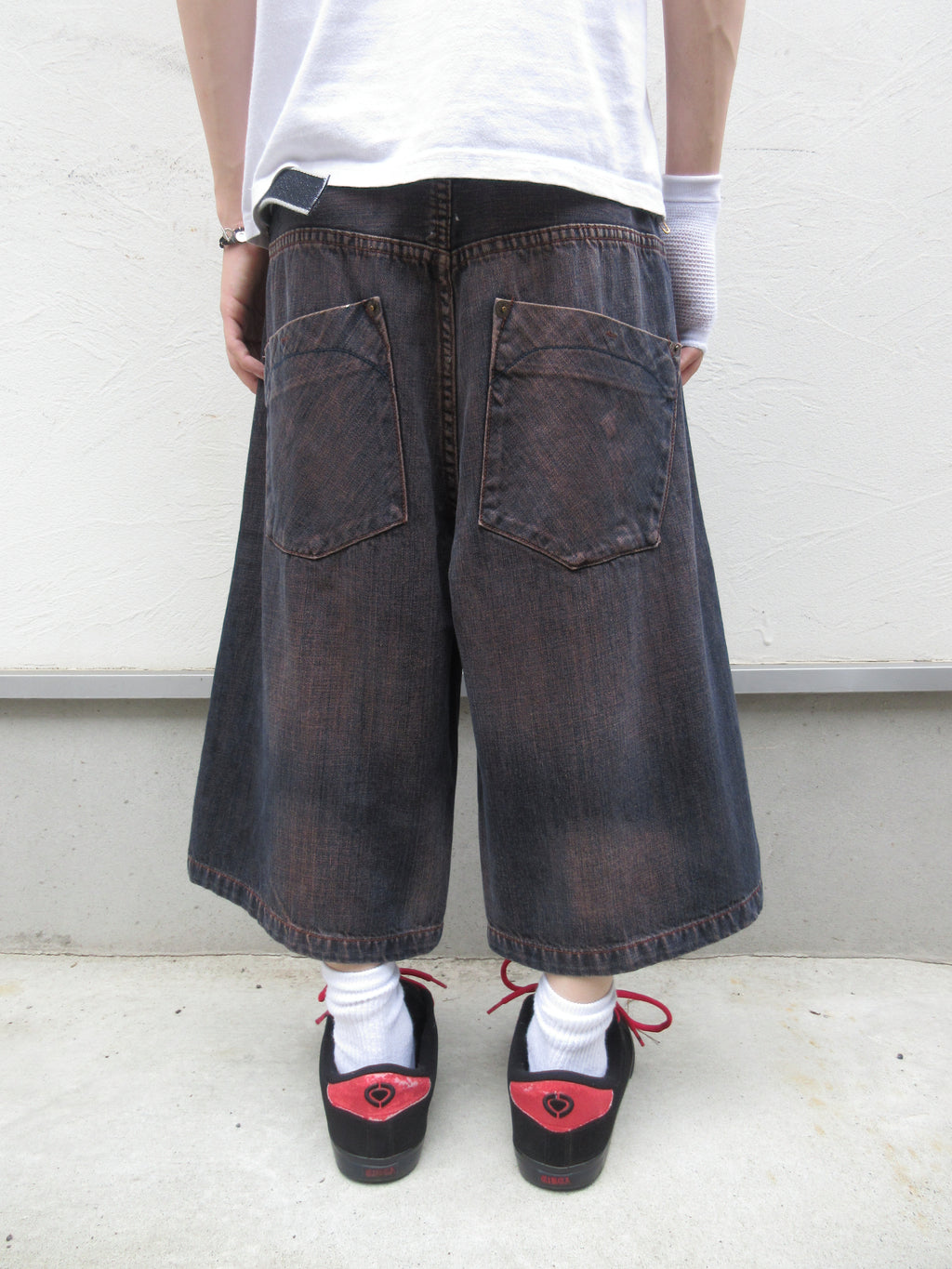 00s Empire Bigland Baggy Denim Shorts
