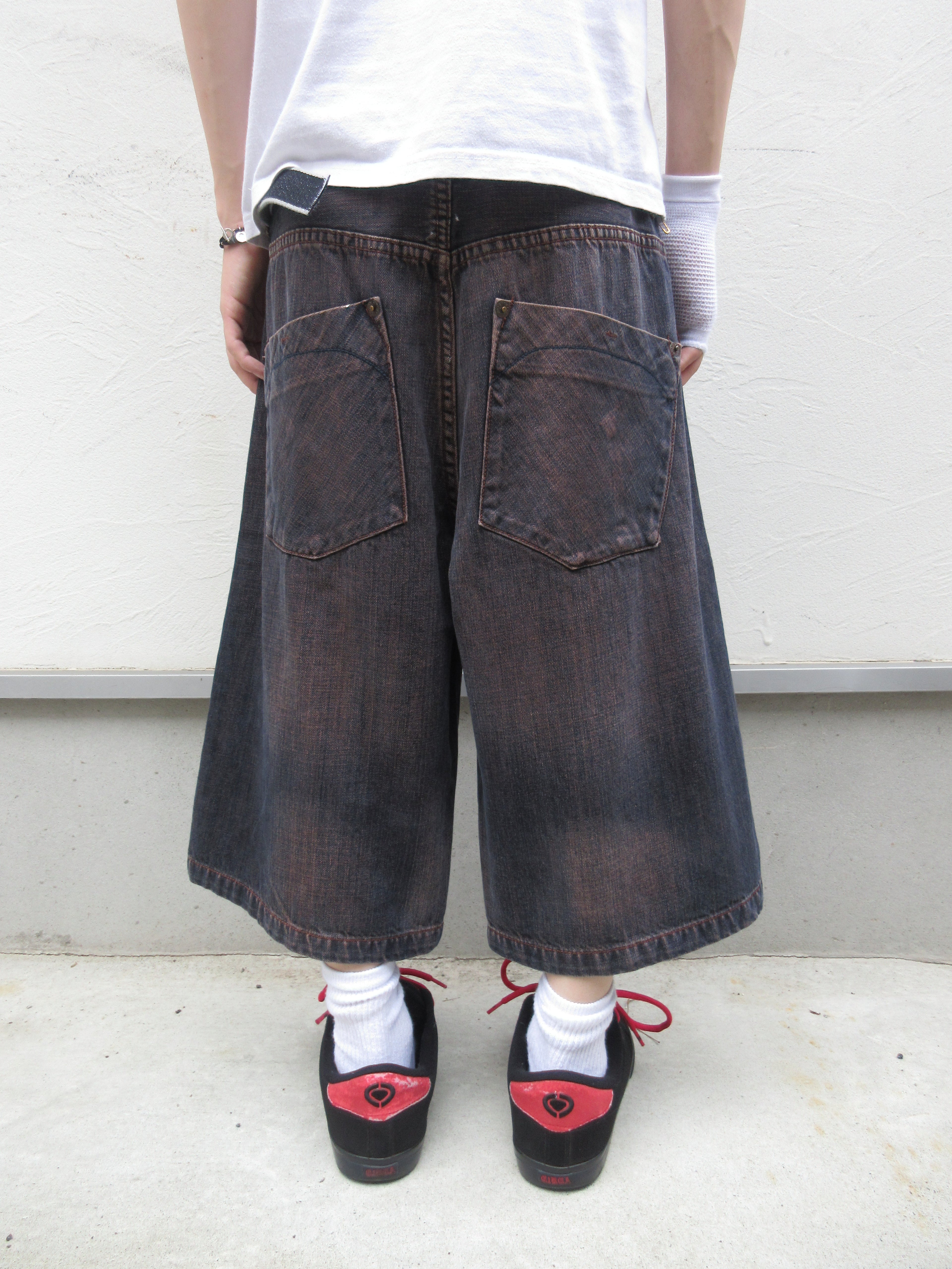 00s Empire Bigland Baggy Denim Shorts