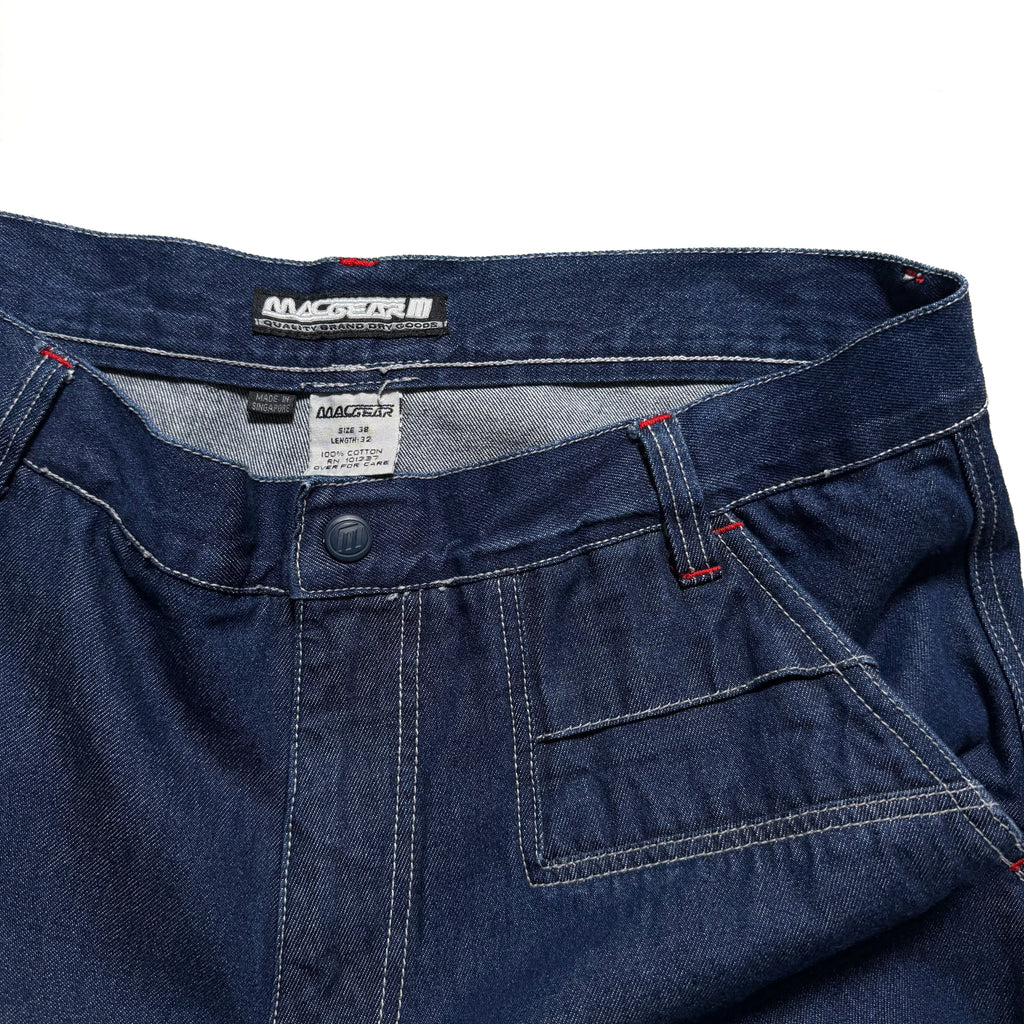 90s MACGEAR Super Baggy Gimmick Denim