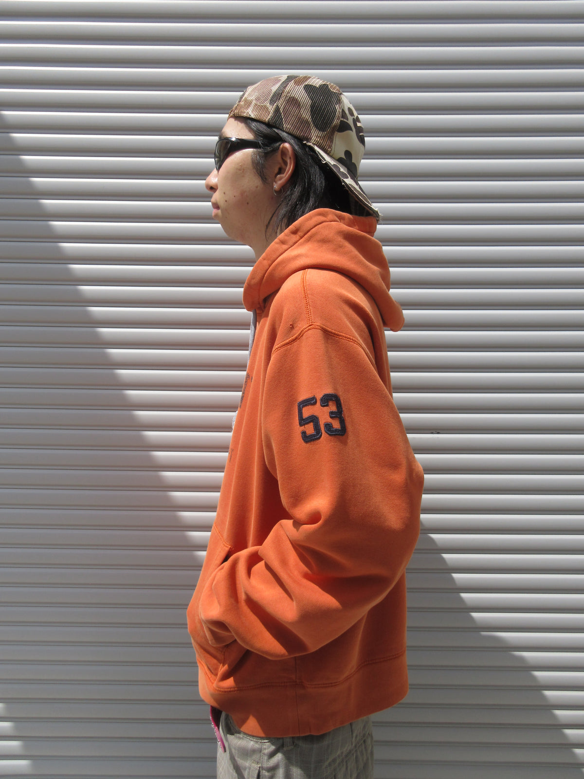 00s OLD NAVY Logo Graphic Hoodie
