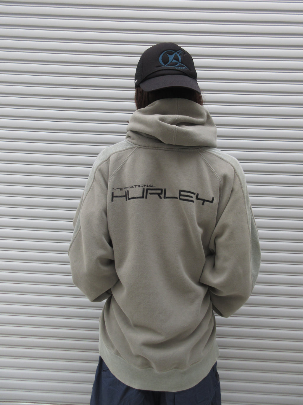 00s HURLEY Design Logo Hoodie