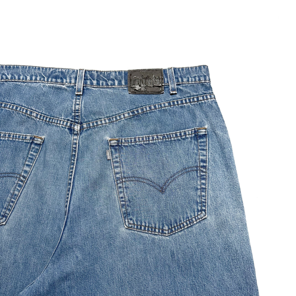 90s SILVER TAB Long Jorts