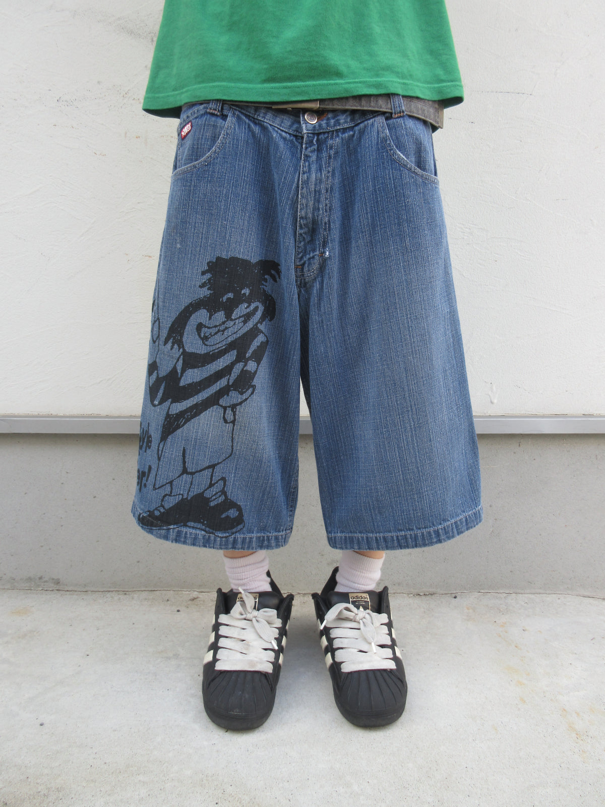 90~00s MECCA × ANRGRNY Super Baggy Denim Shorts
