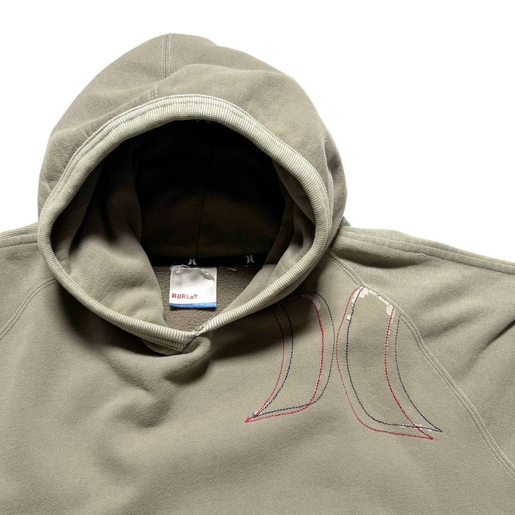 00s HURLEY Design Logo Hoodie