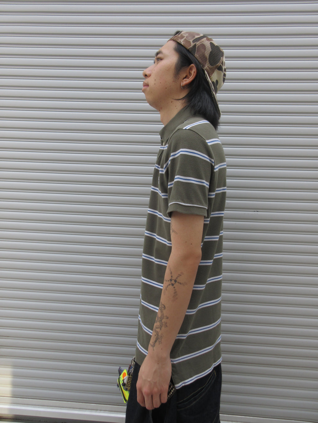 00s Abercrombie&Fitch Border Polo Shirts