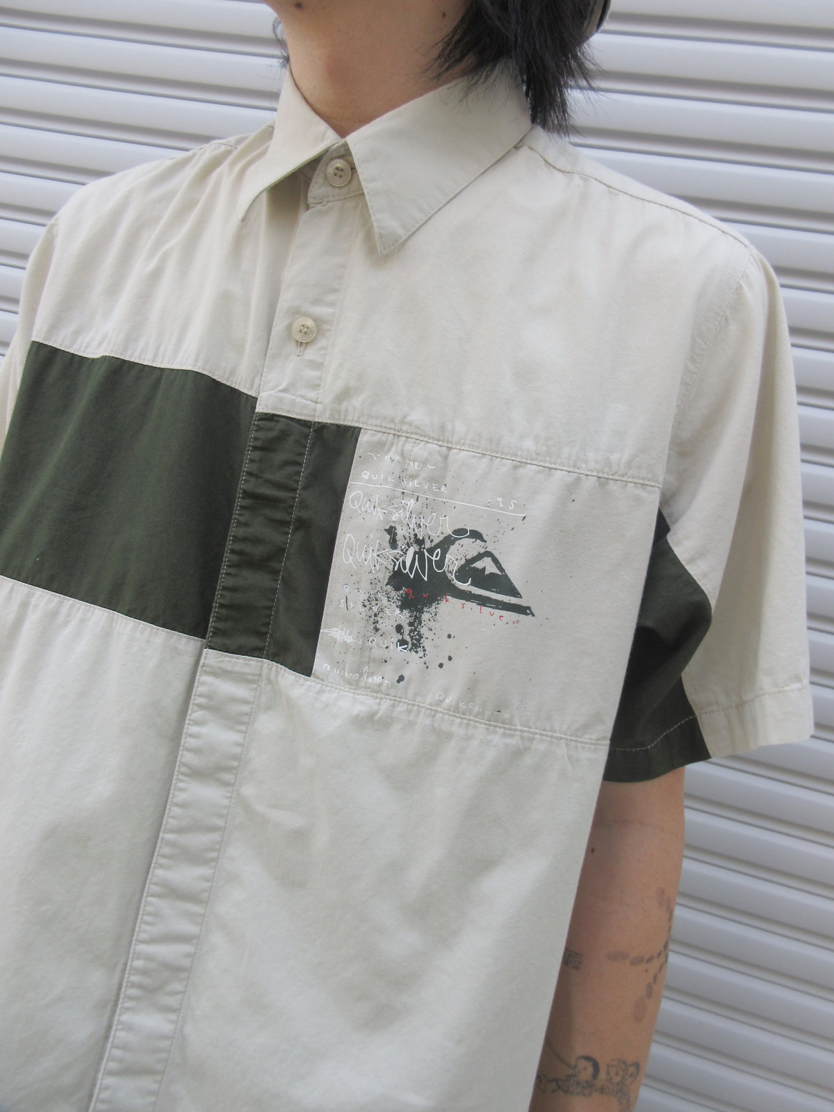 00s QUIKSILVER Design S/S Shirts