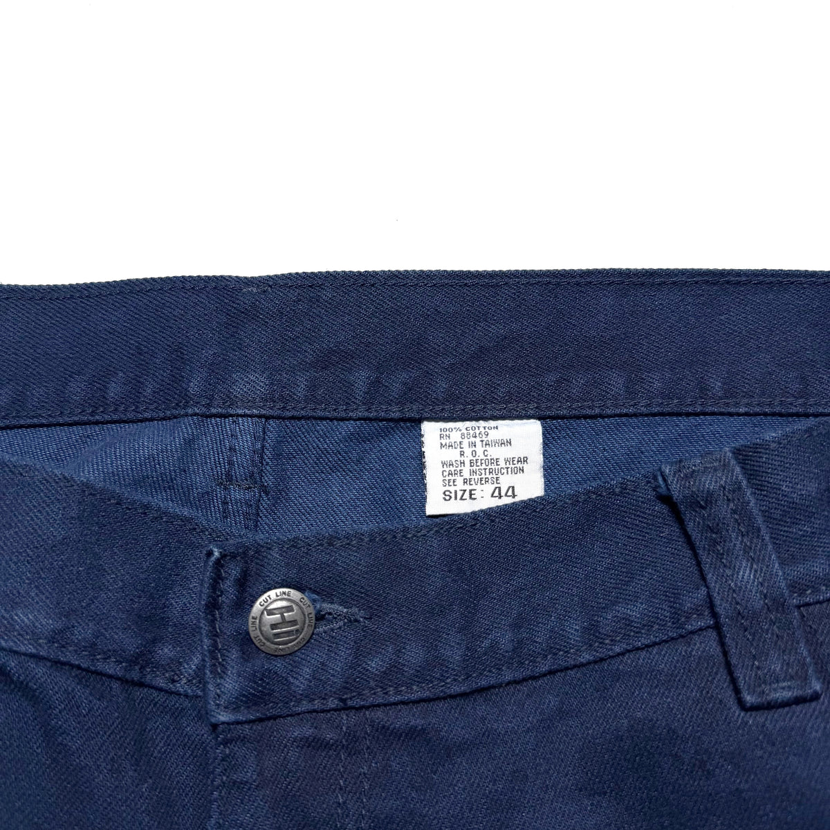 90s HI CUT LINE Hyper Baggy Denim