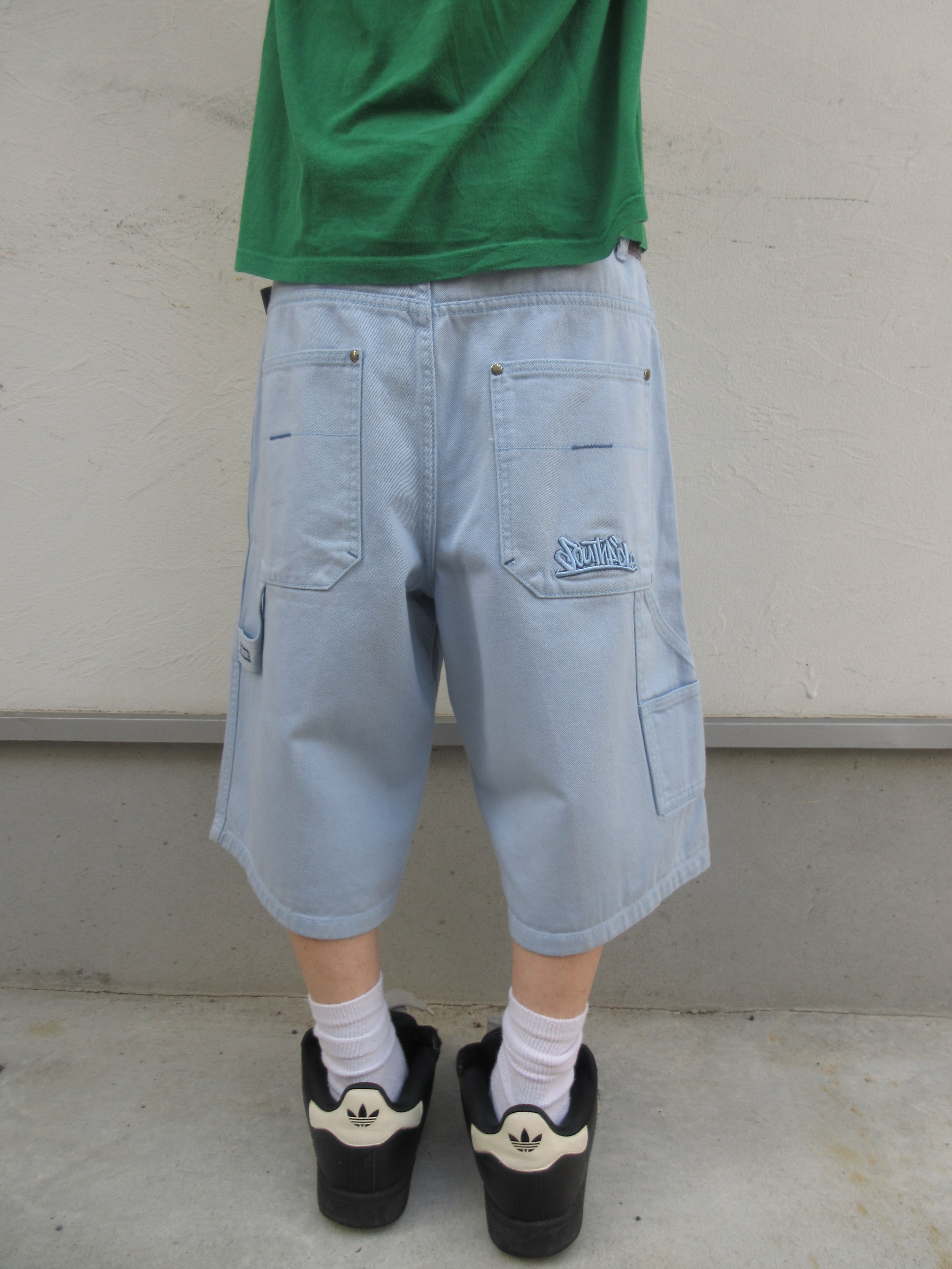 90~00s SOUTHPOLE × ANRGRNY Super Baggy Denim Shorts