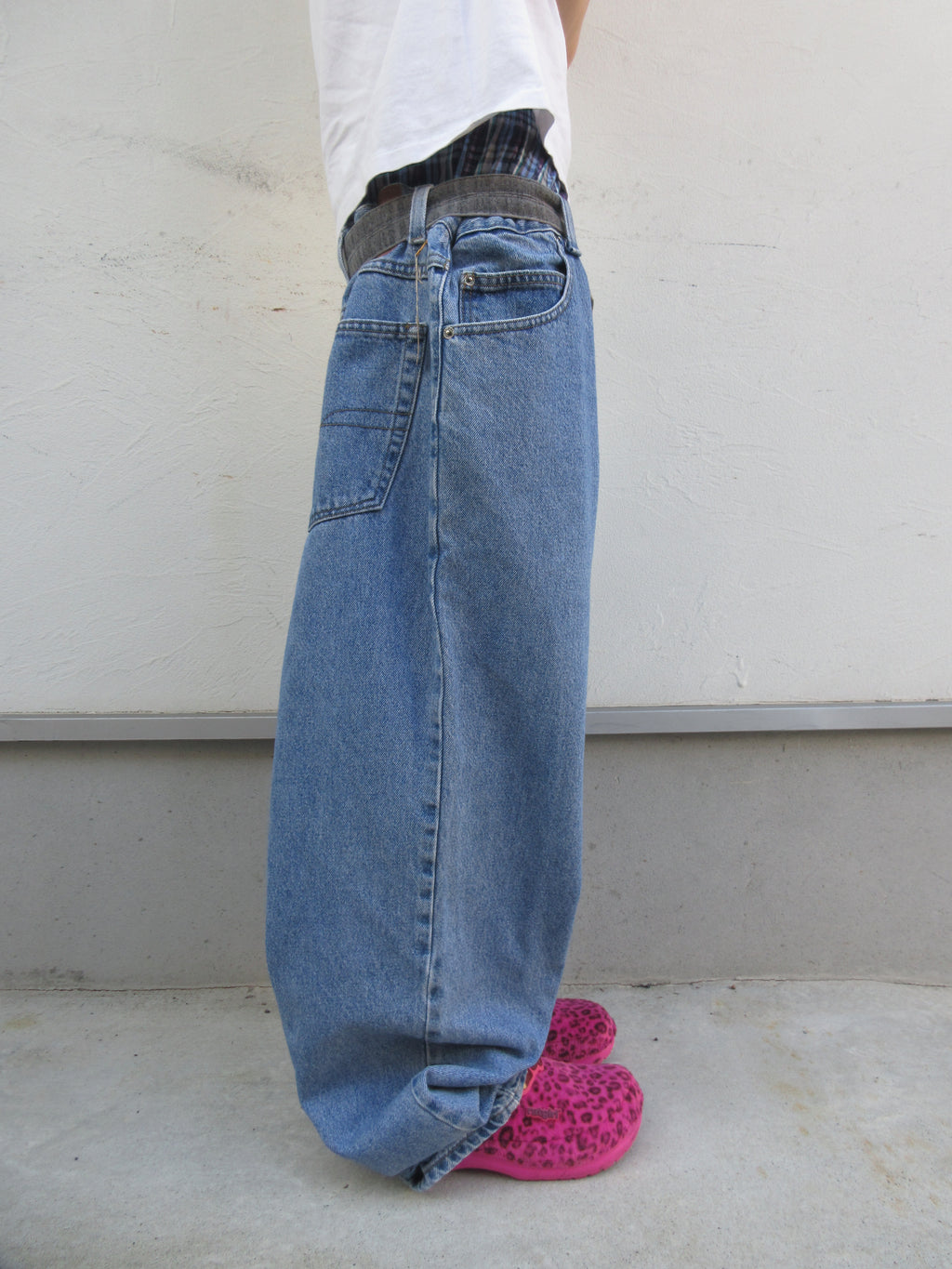 00s Anchor Blue ORIGINAL Baggy Denim