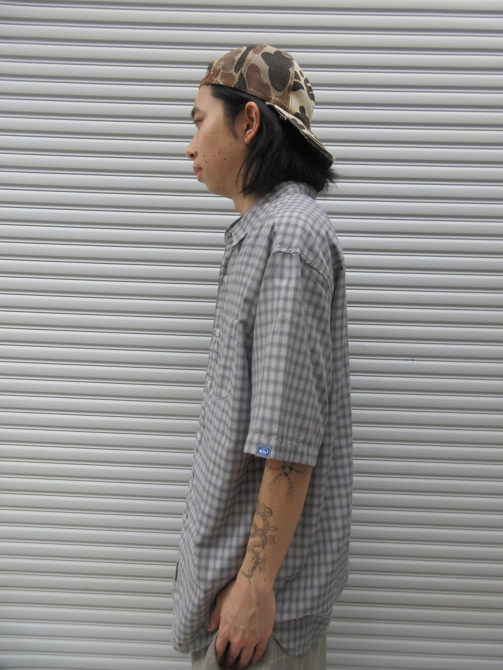 00s QUIKSILVER Check S/S Shirts