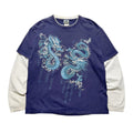 00s Hybrid Design Layering L/S Tee