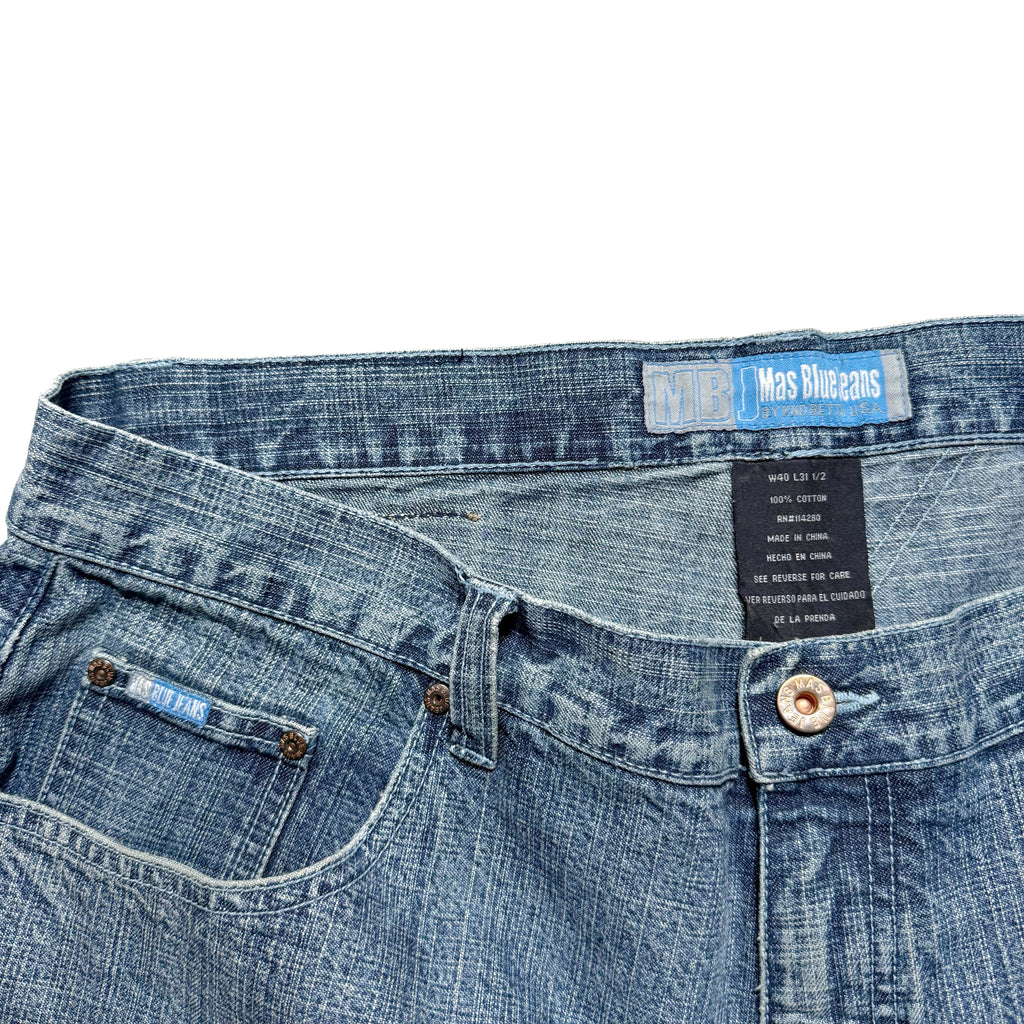 00s Mas Blue Jeans Baggy Denim