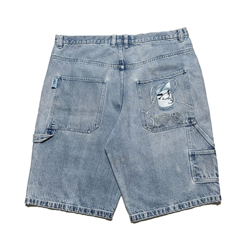 90~00s SOUTHPOLE × ANRGRNY Super Baggy Denim Shorts