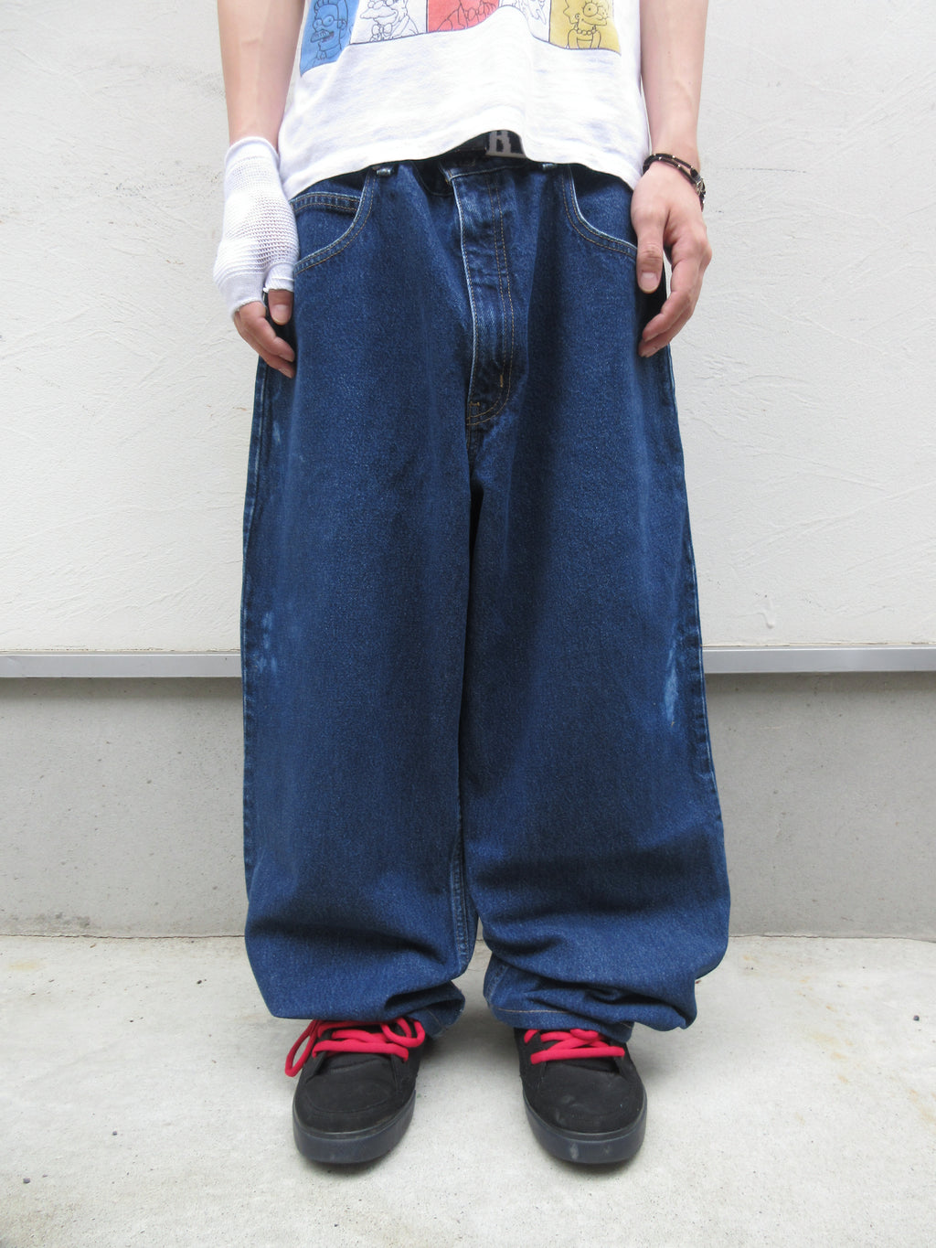 00s Anchor Blue BEYOND BAGGY Denim