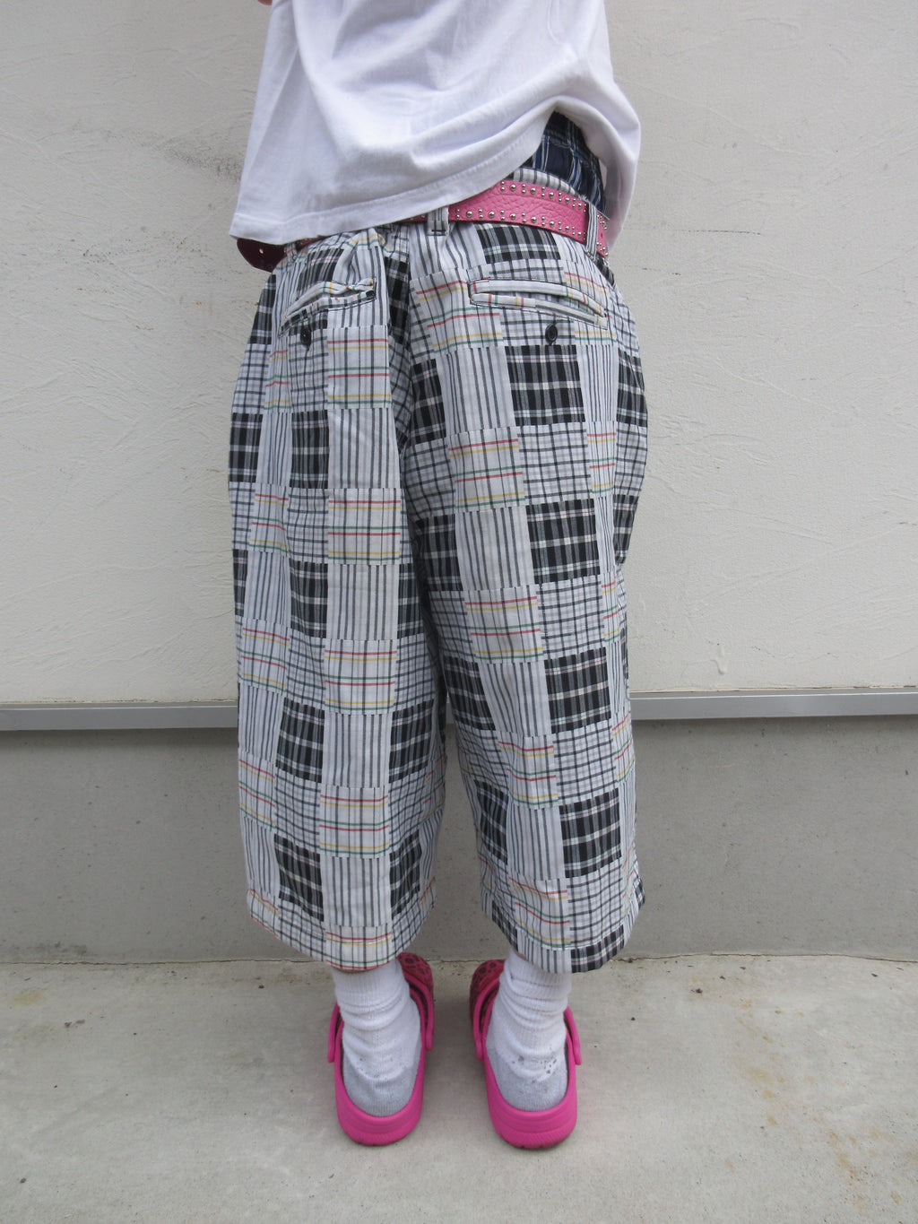 00s Caltop Super Baggy Check Shorts