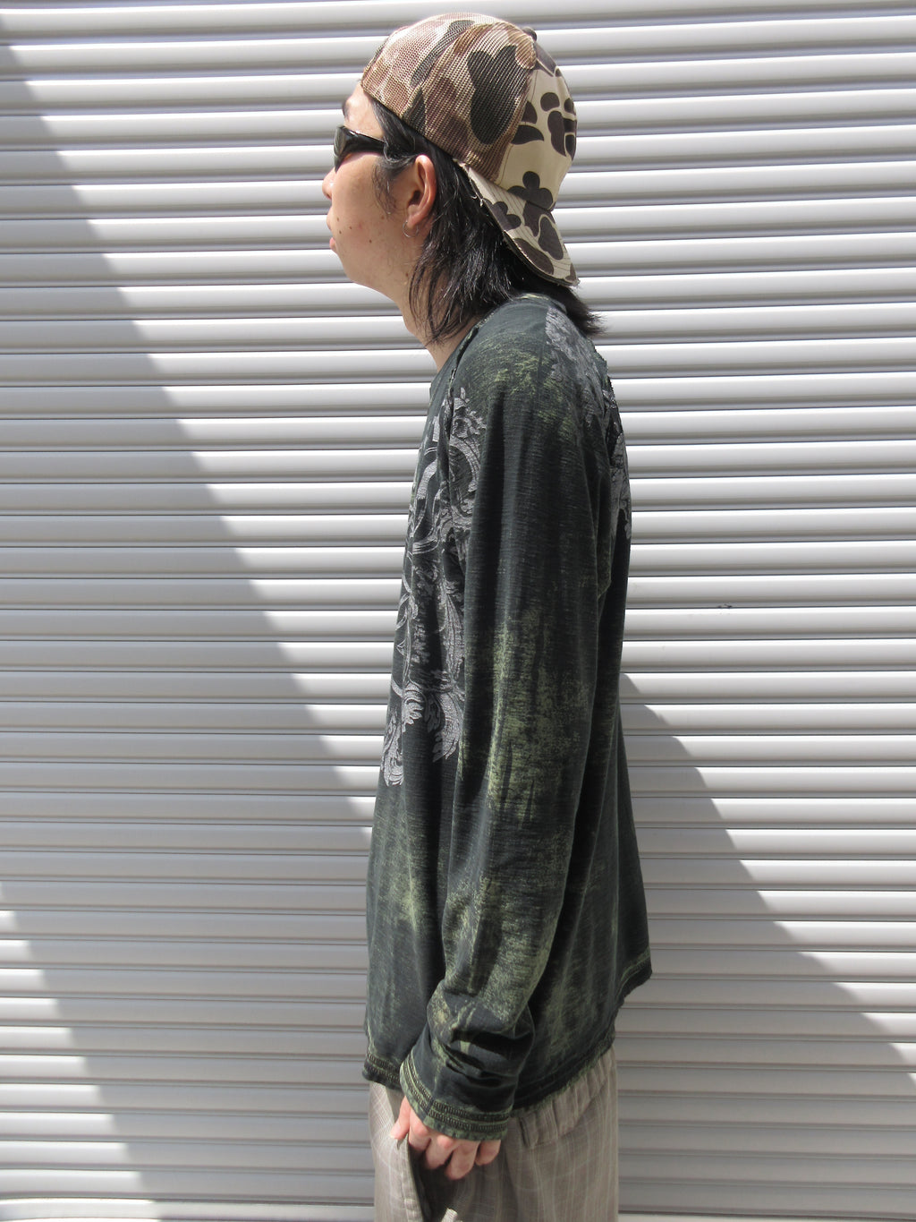 00s AFFLICTION Design L/S Tee
