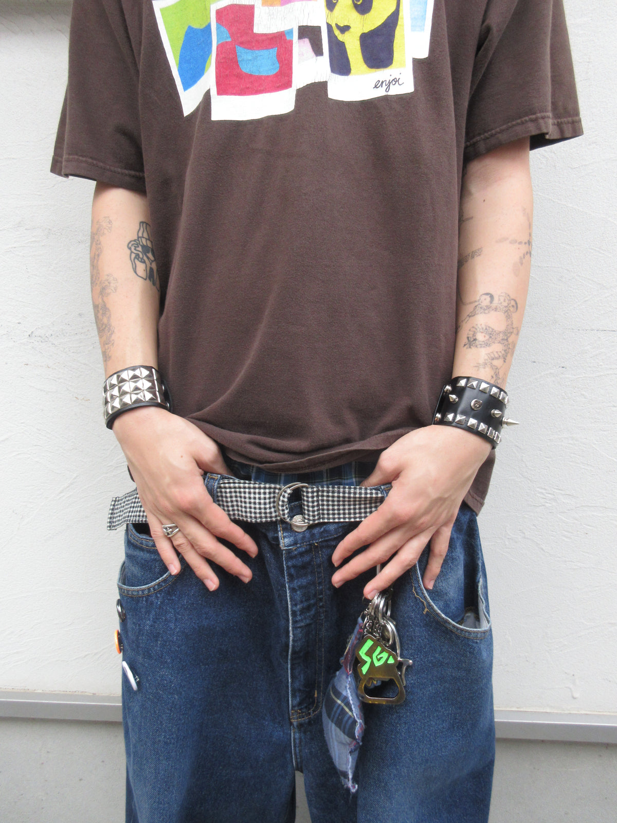 Studded Leather Bracelet