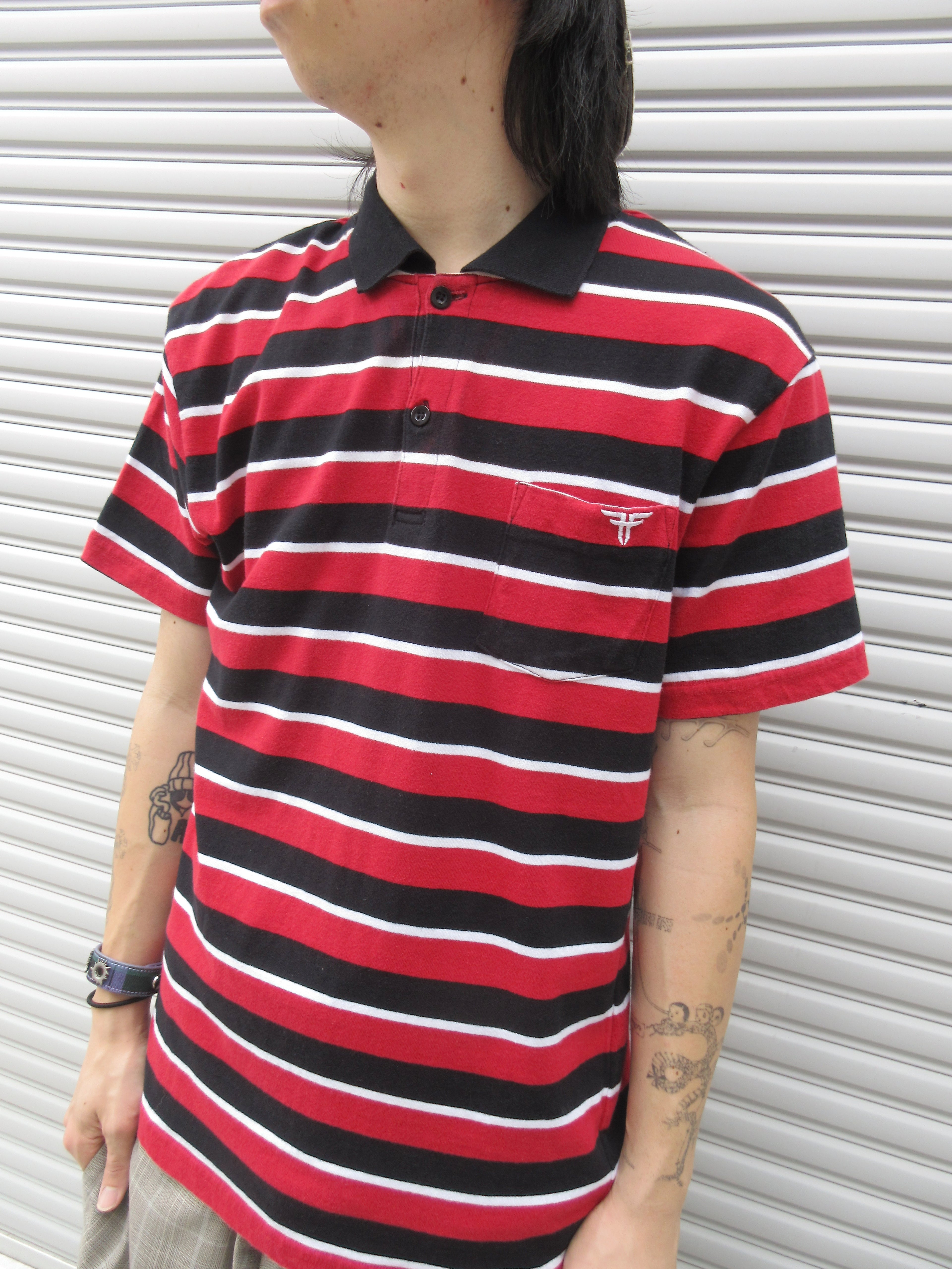 00s FALLEN Border Polo Shirts