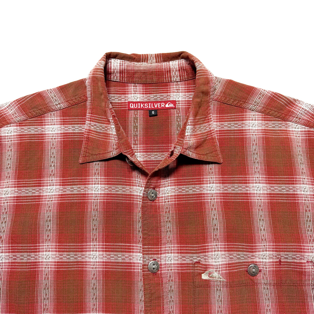 00s QUIKSILVER Check S/S Shirts