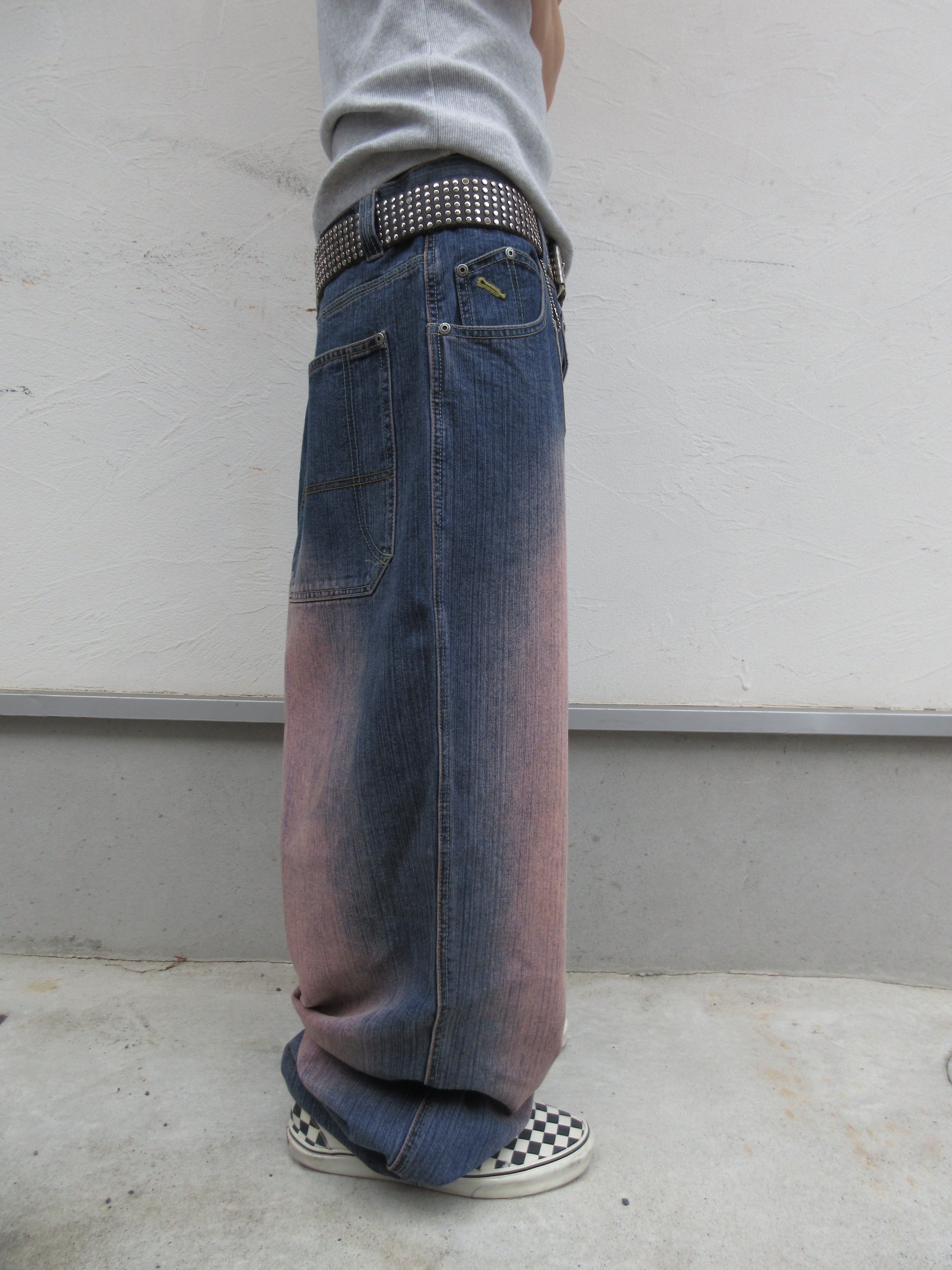00s STUB JEANS Baggy Denim