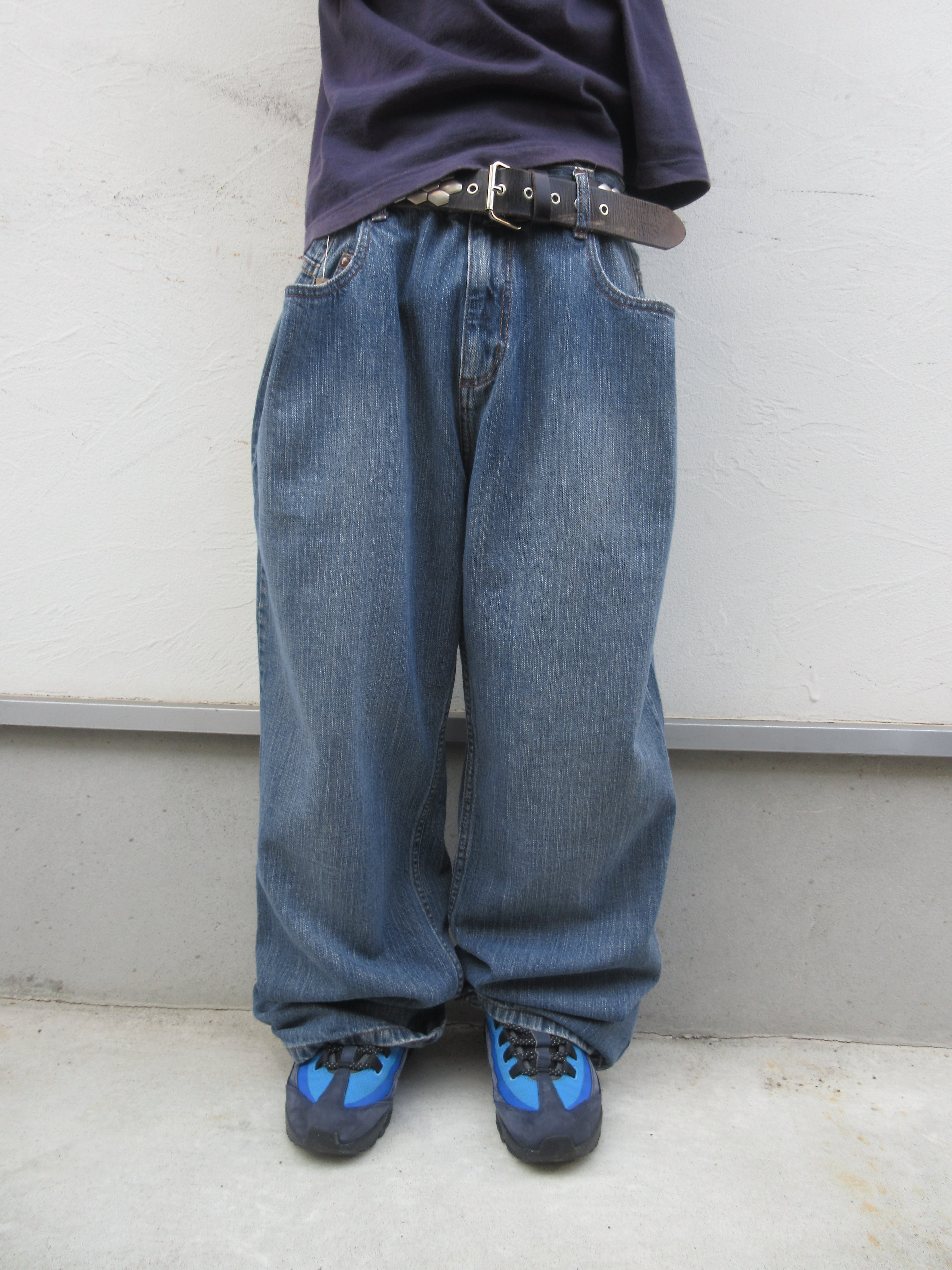 00s Anchor Blue LOOSE Denim
