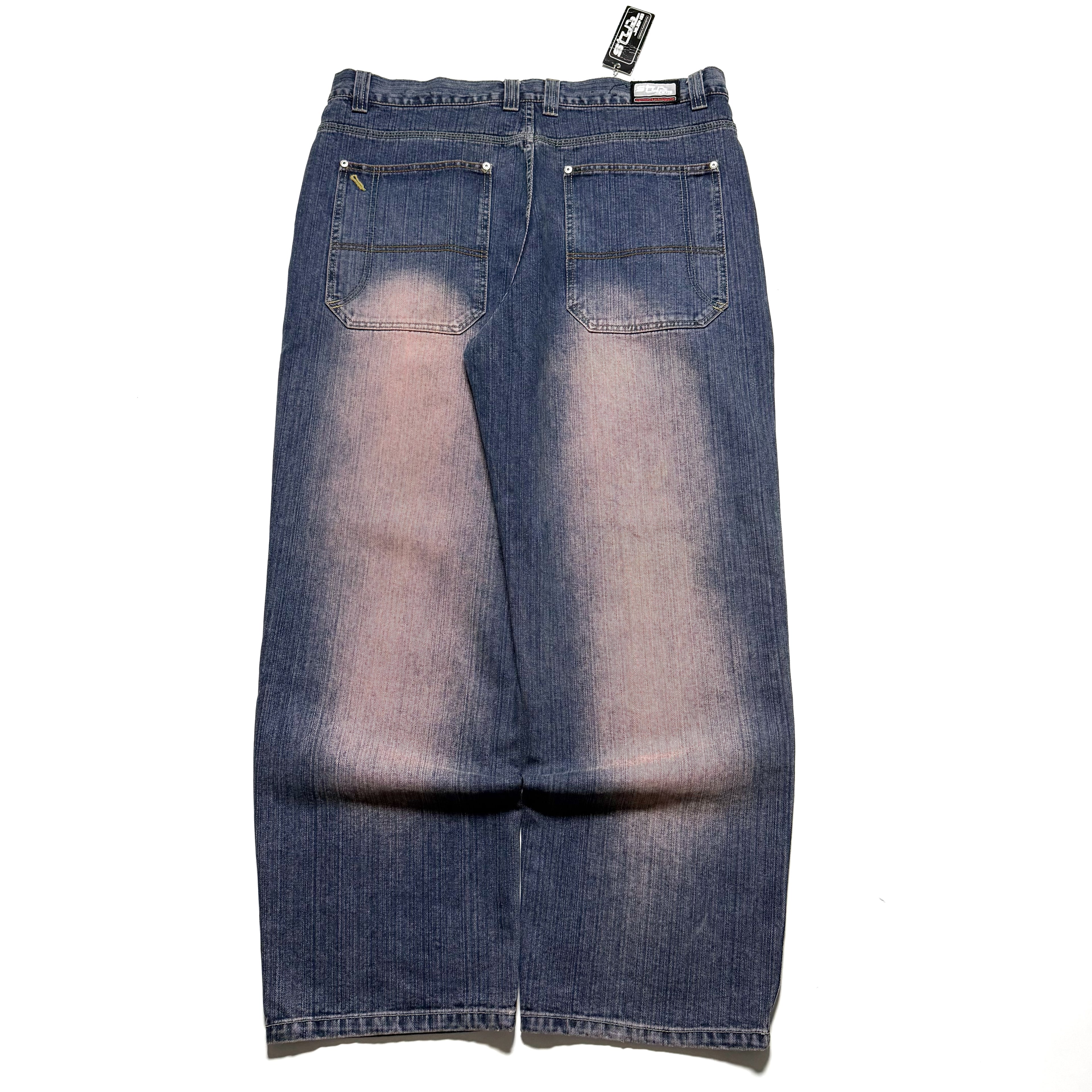 00s STUB JEANS Baggy Denim