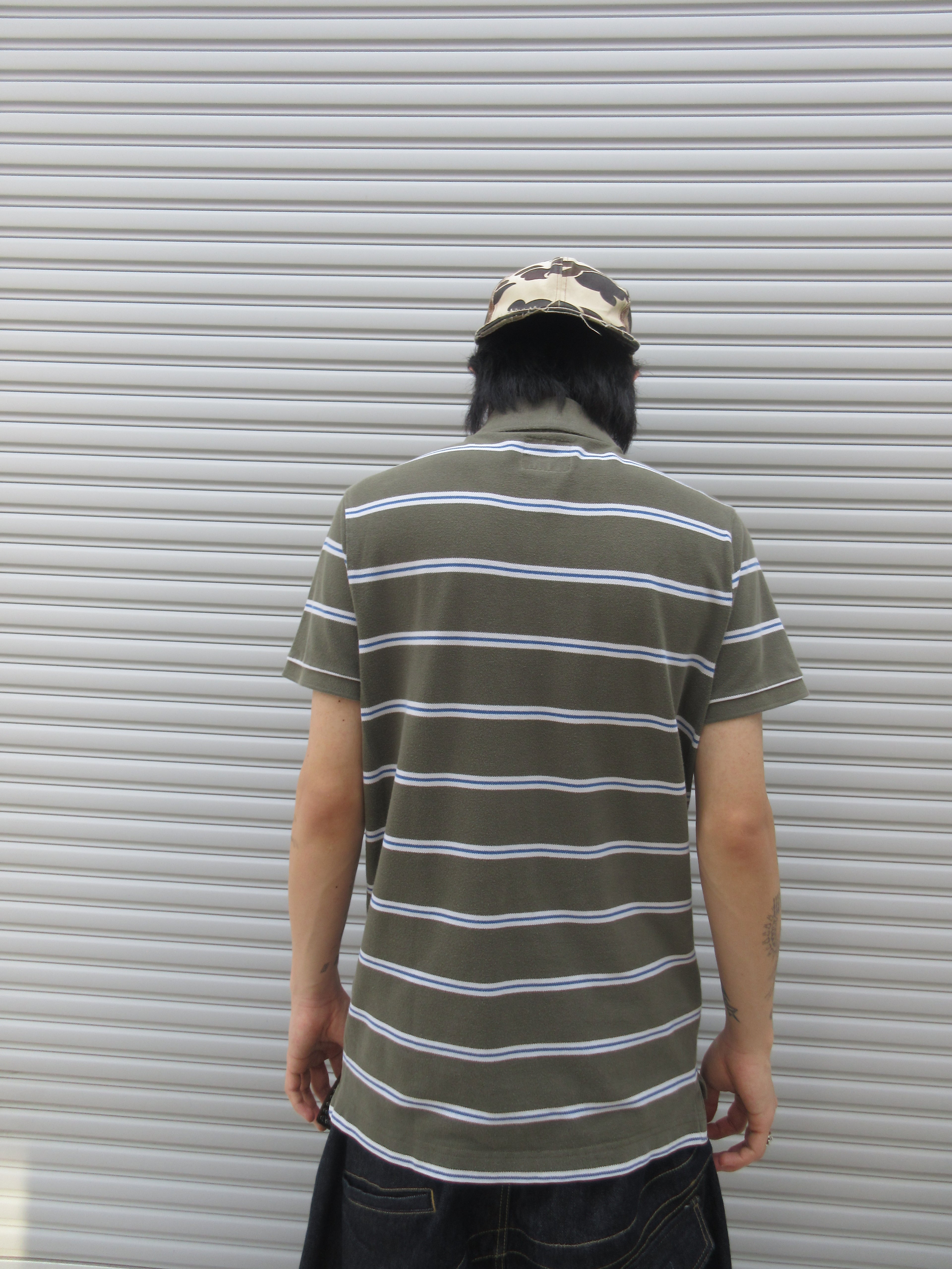 00s Abercrombie&Fitch Border Polo Shirts