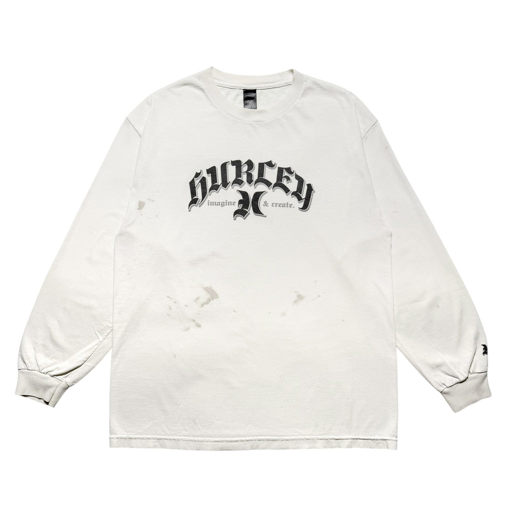 00s HURLEY Logo Graphic L/S Tee
