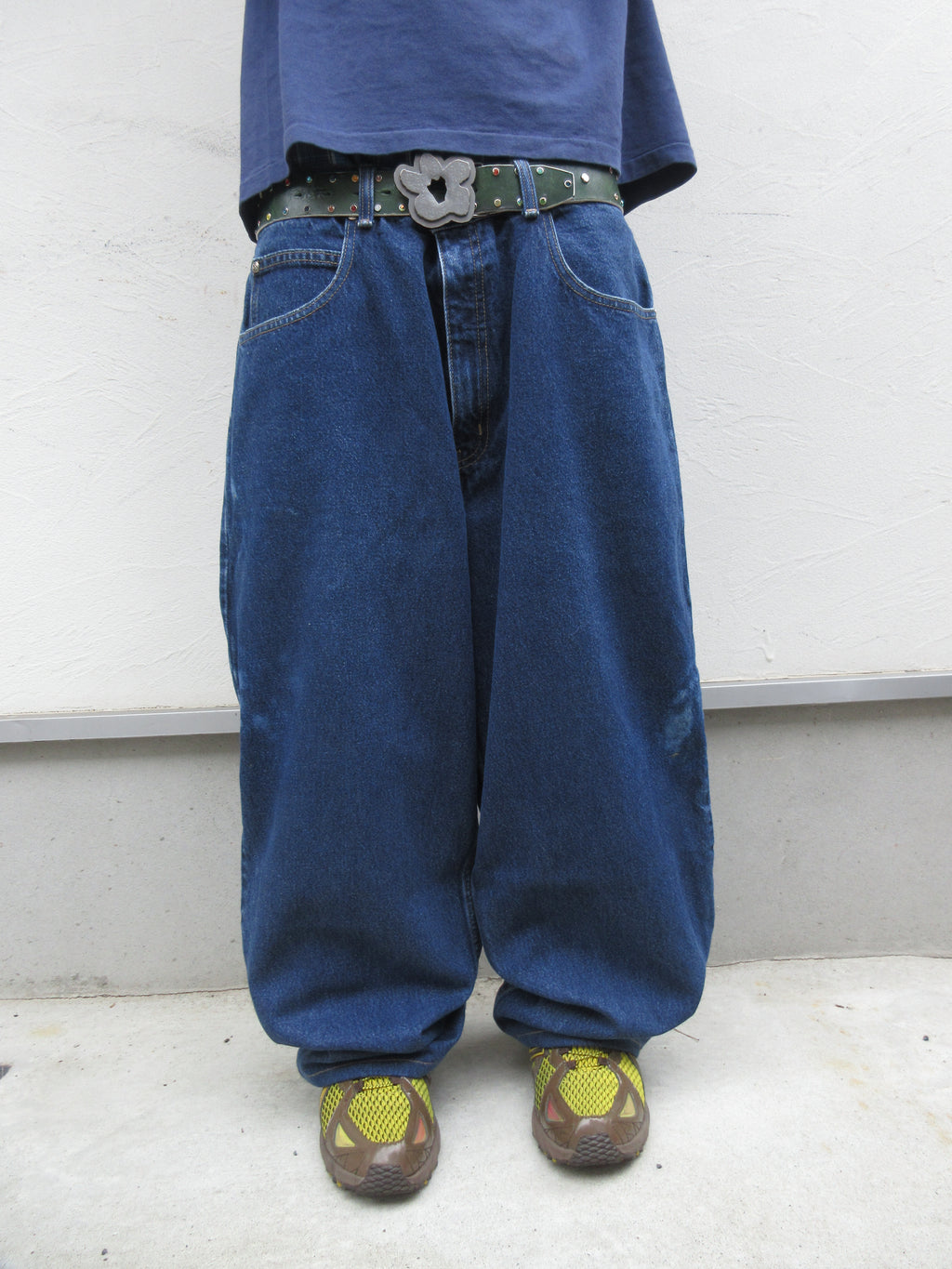 00s Anchor Blue BEYOND BAGGY Denim