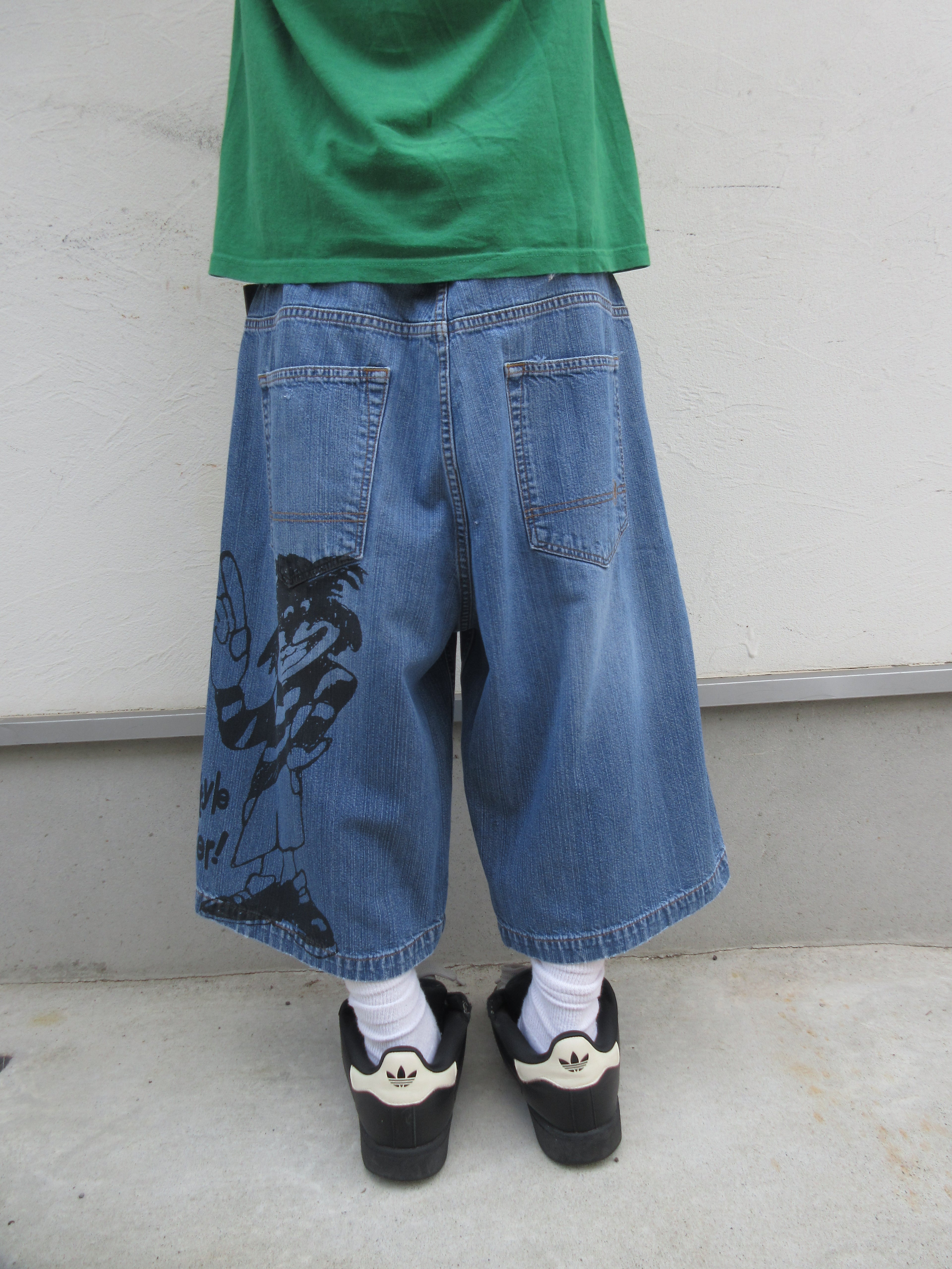 90~00s PHAT FARM × ANRGRNY Super Baggy Denim Shorts