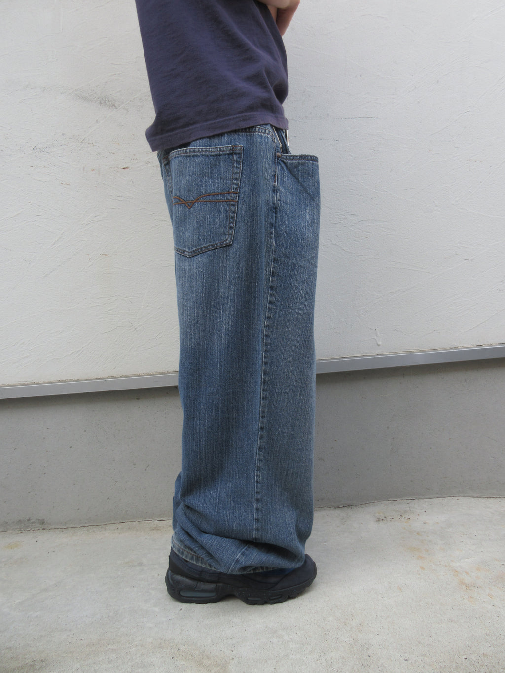 00s Anchor Blue LOOSE Denim