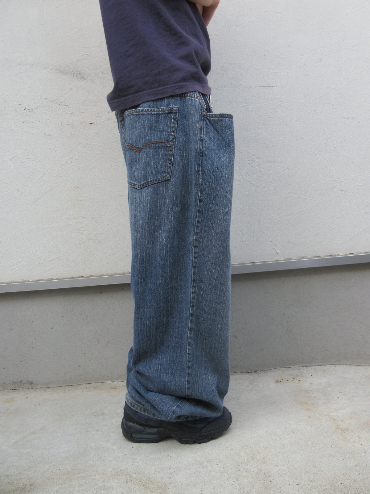 00s Anchor Blue LOOSE Denim