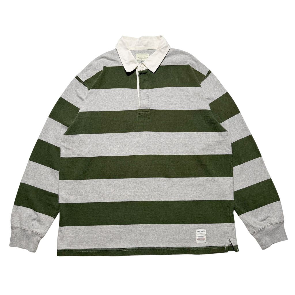 00~10s AMERICAN EAGLE Striped Rugger Shirts