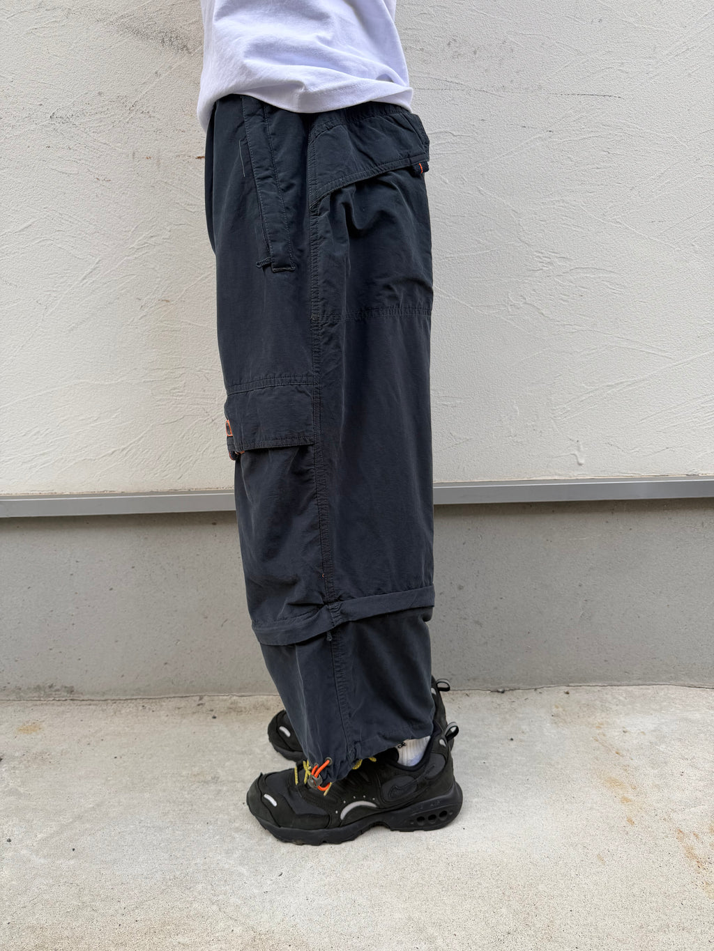 00s WEAR FIRST Super Baggy Convertible Cropped Shorts