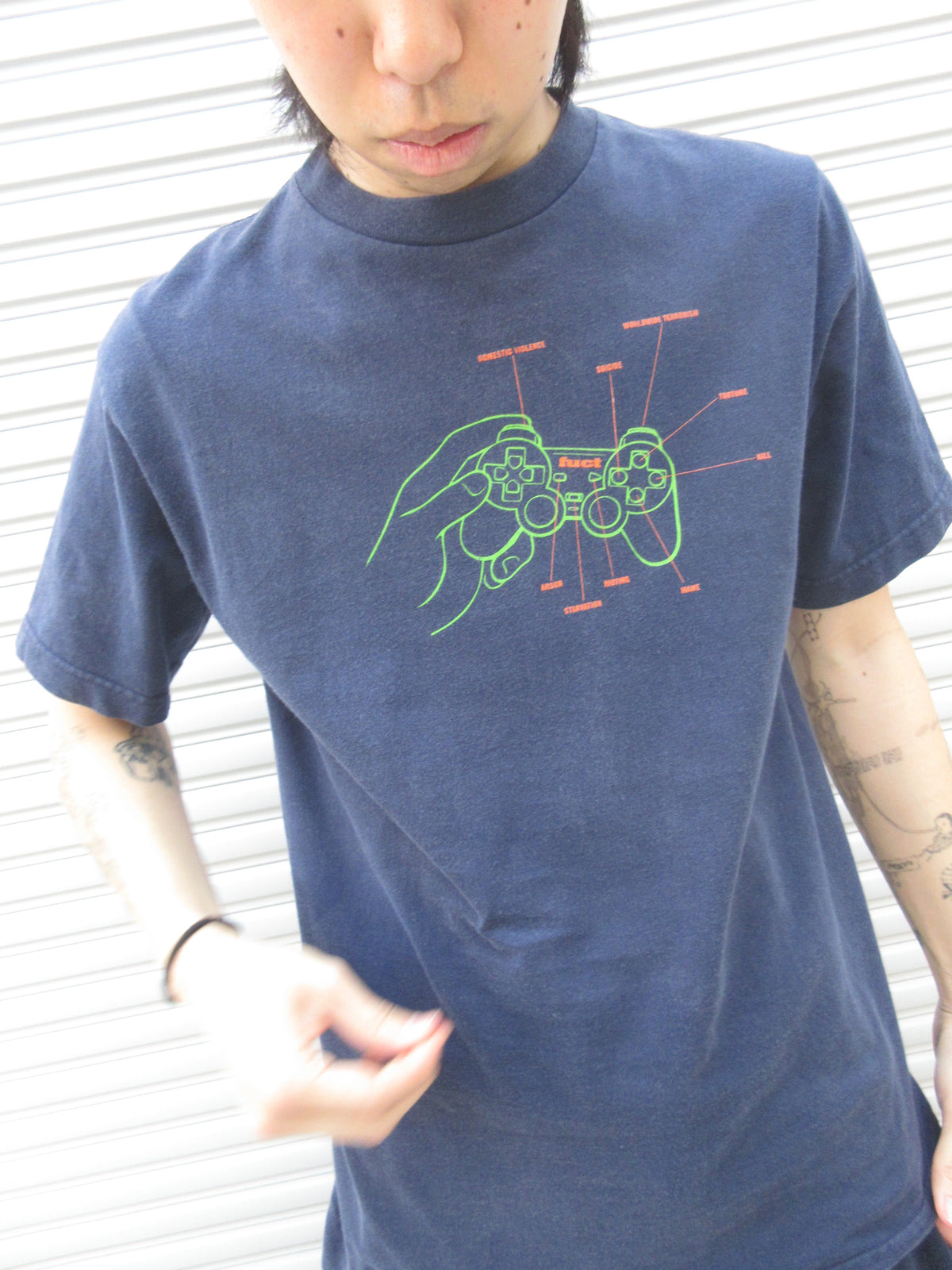 90~00s FUCT Logo Graphic Tee