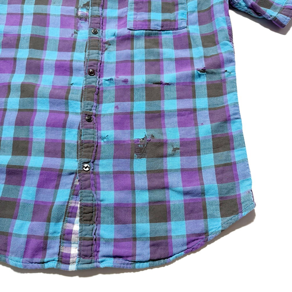 00s BILLABONG Reversible Check S/S Shirts
