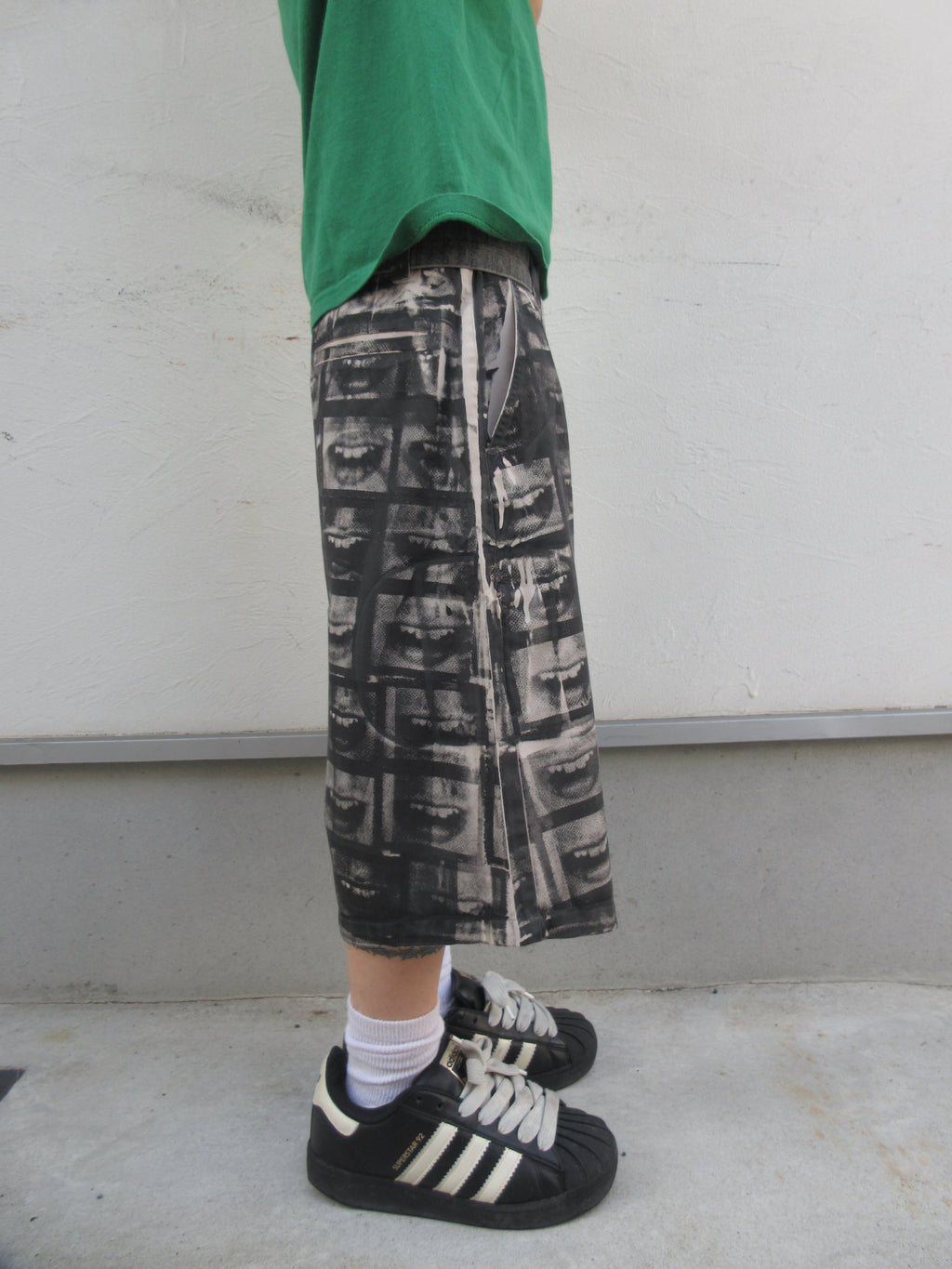 00s Anchor Blue Work Wear × ANRGRNY Design Shorts