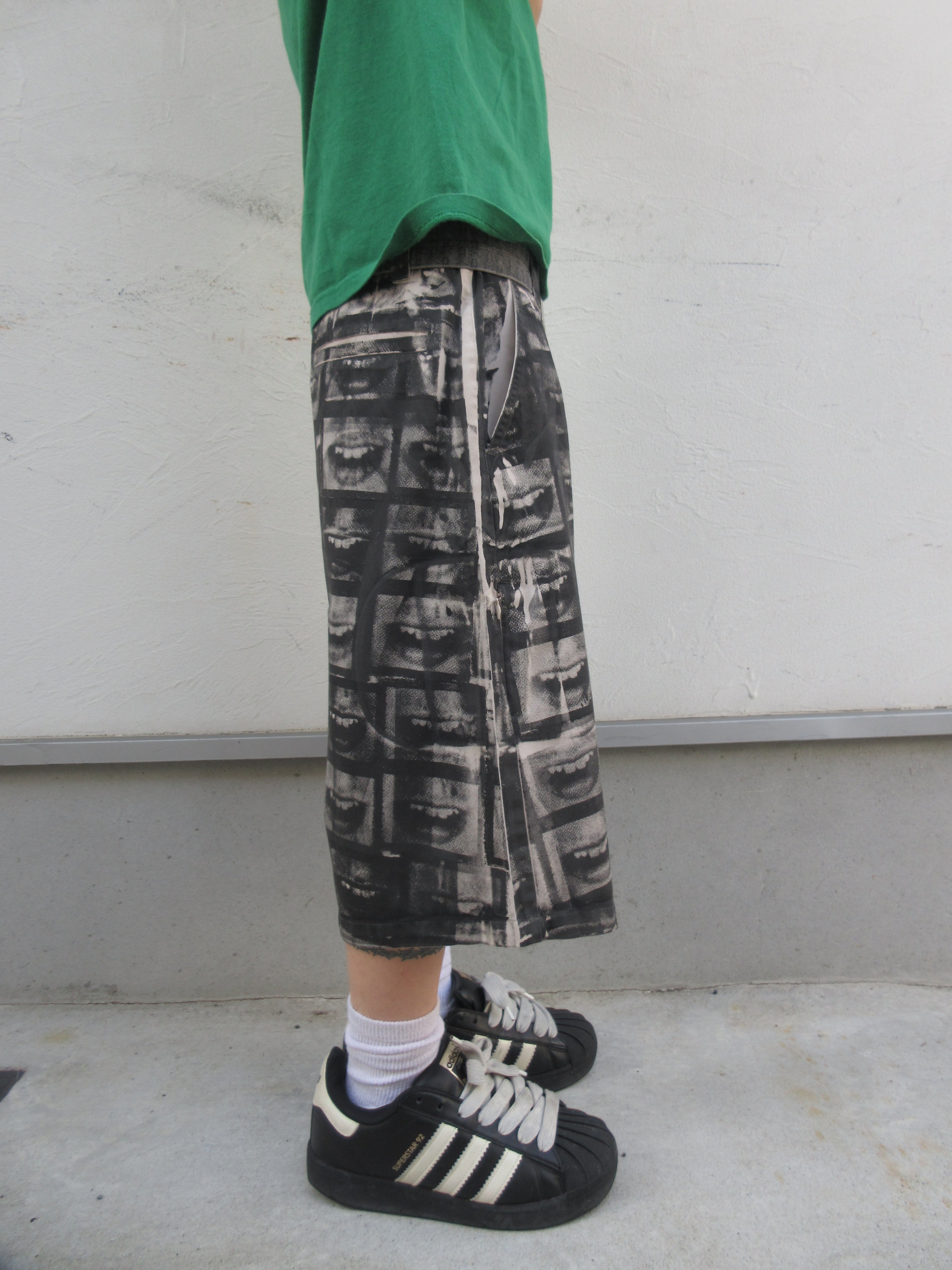 00s Anchor Blue Work Wear × ANRGRNY Design Shorts