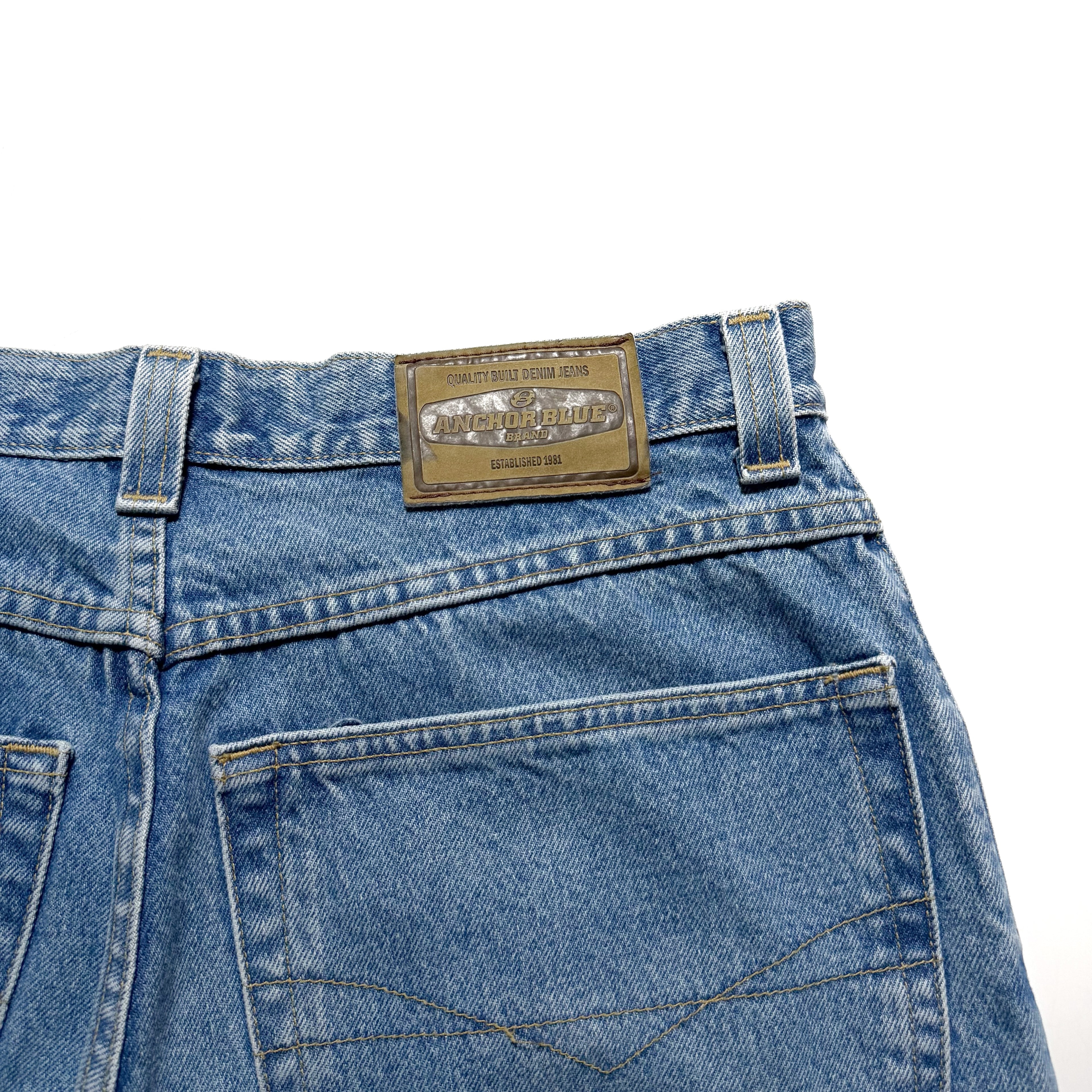 00s Anchor Blue HUGE Denim