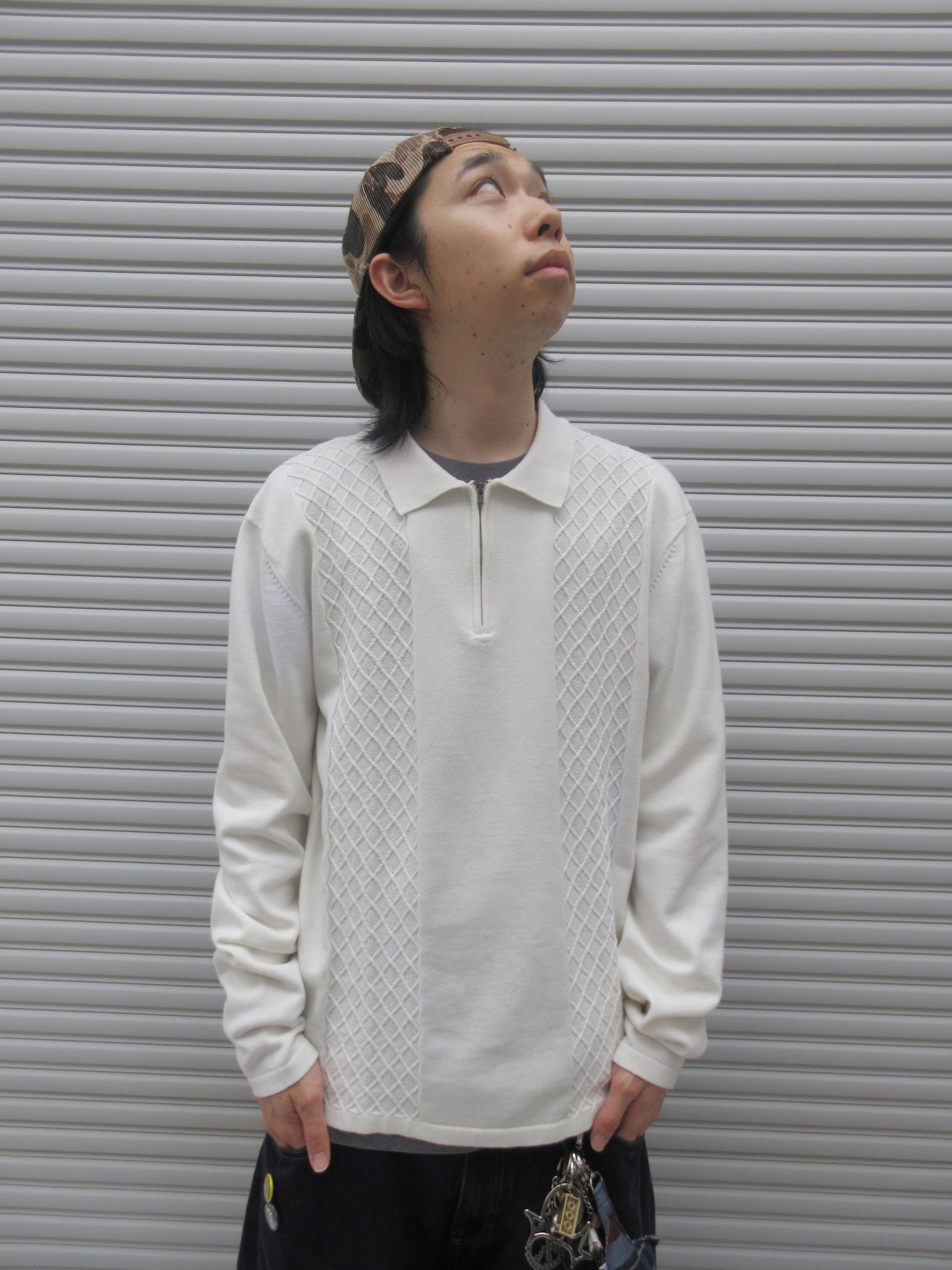 GOLF WANG Half Zip Knit