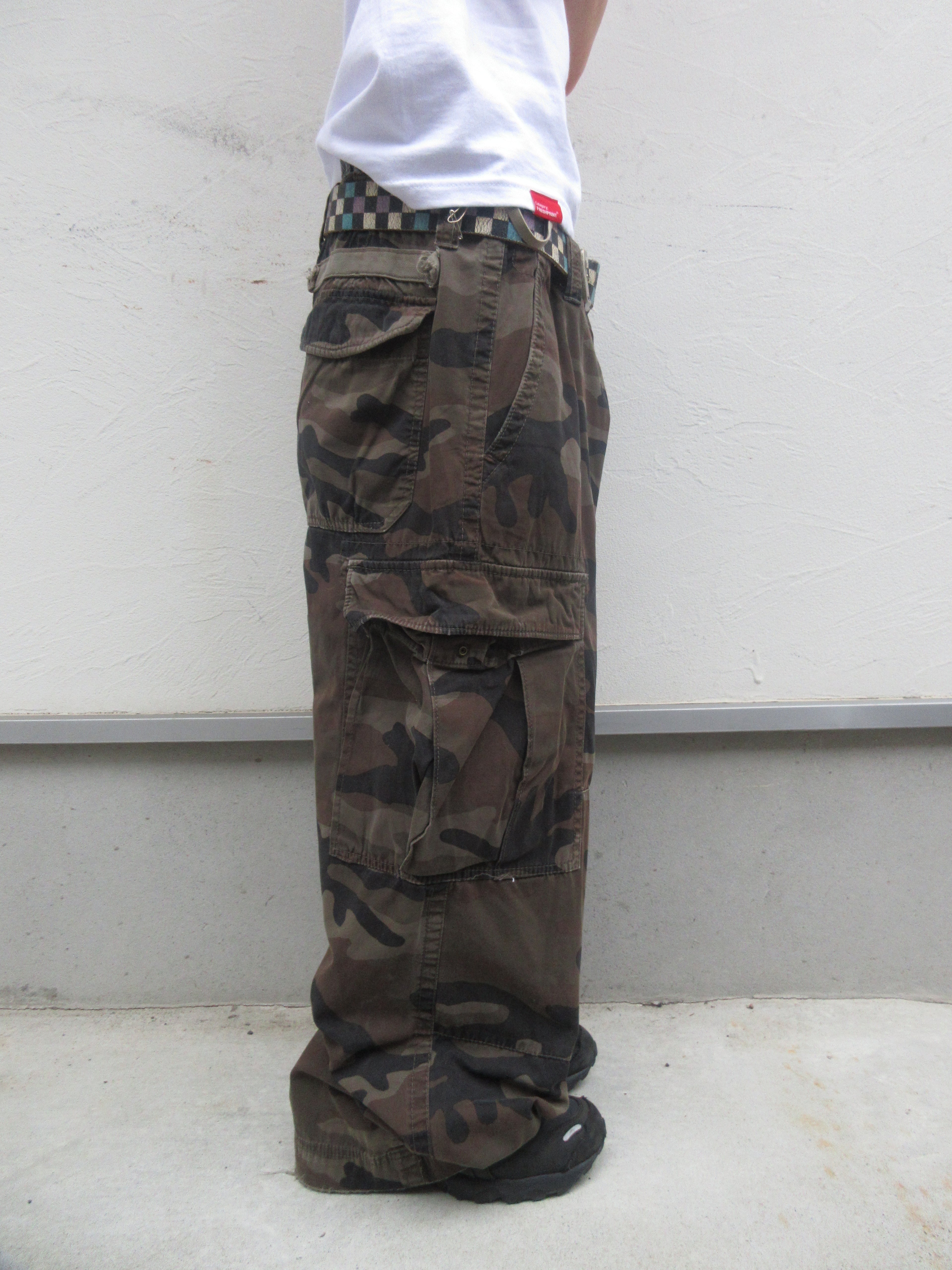 00s Old GAP Baggy Camo Cargopants