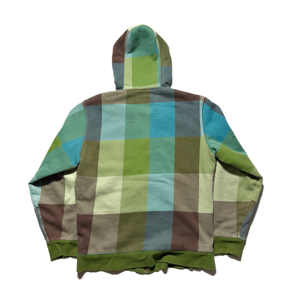 00s ES Design Check Zip-up Hoodie