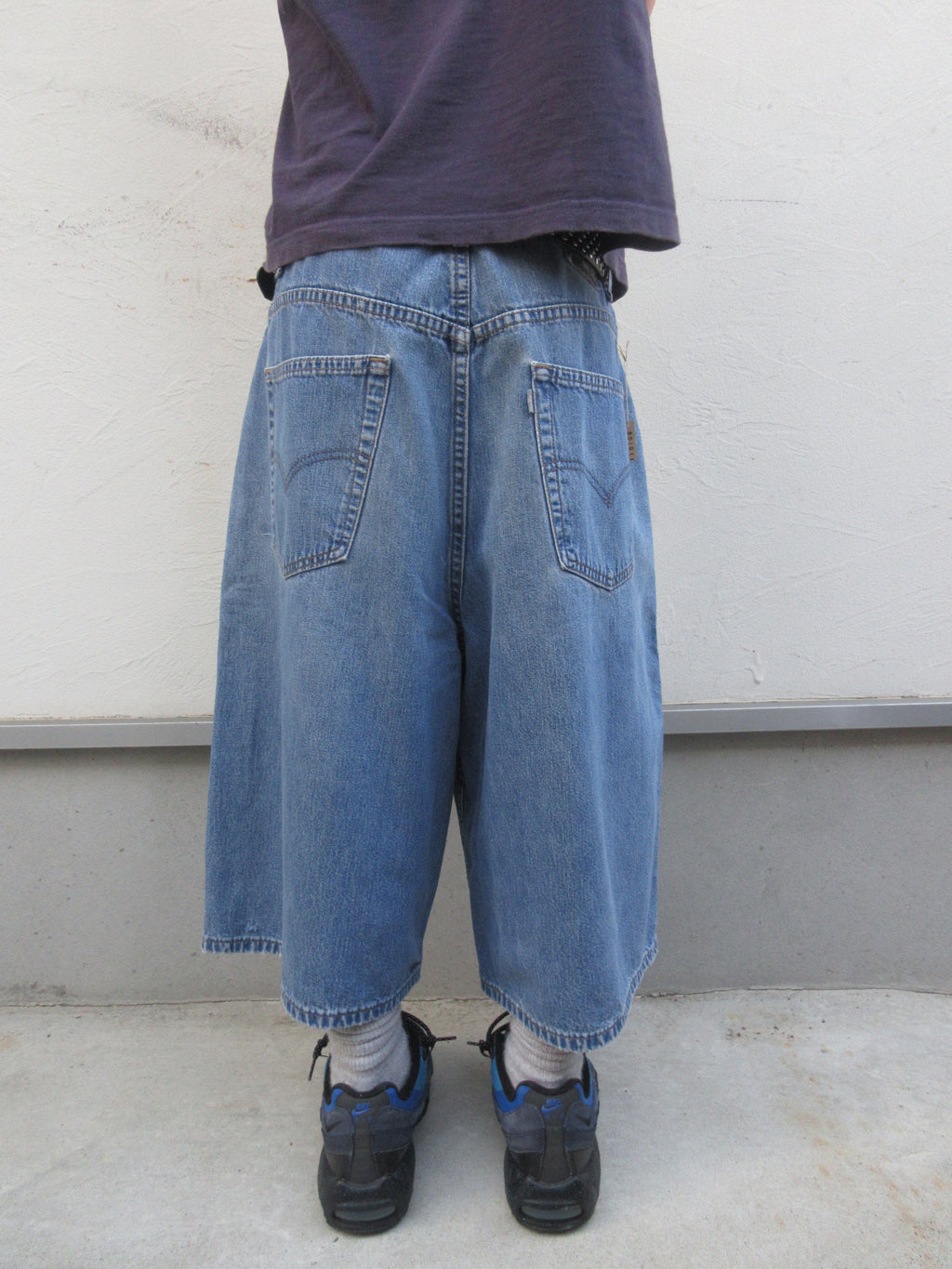 90s SILVER TAB Long Jorts