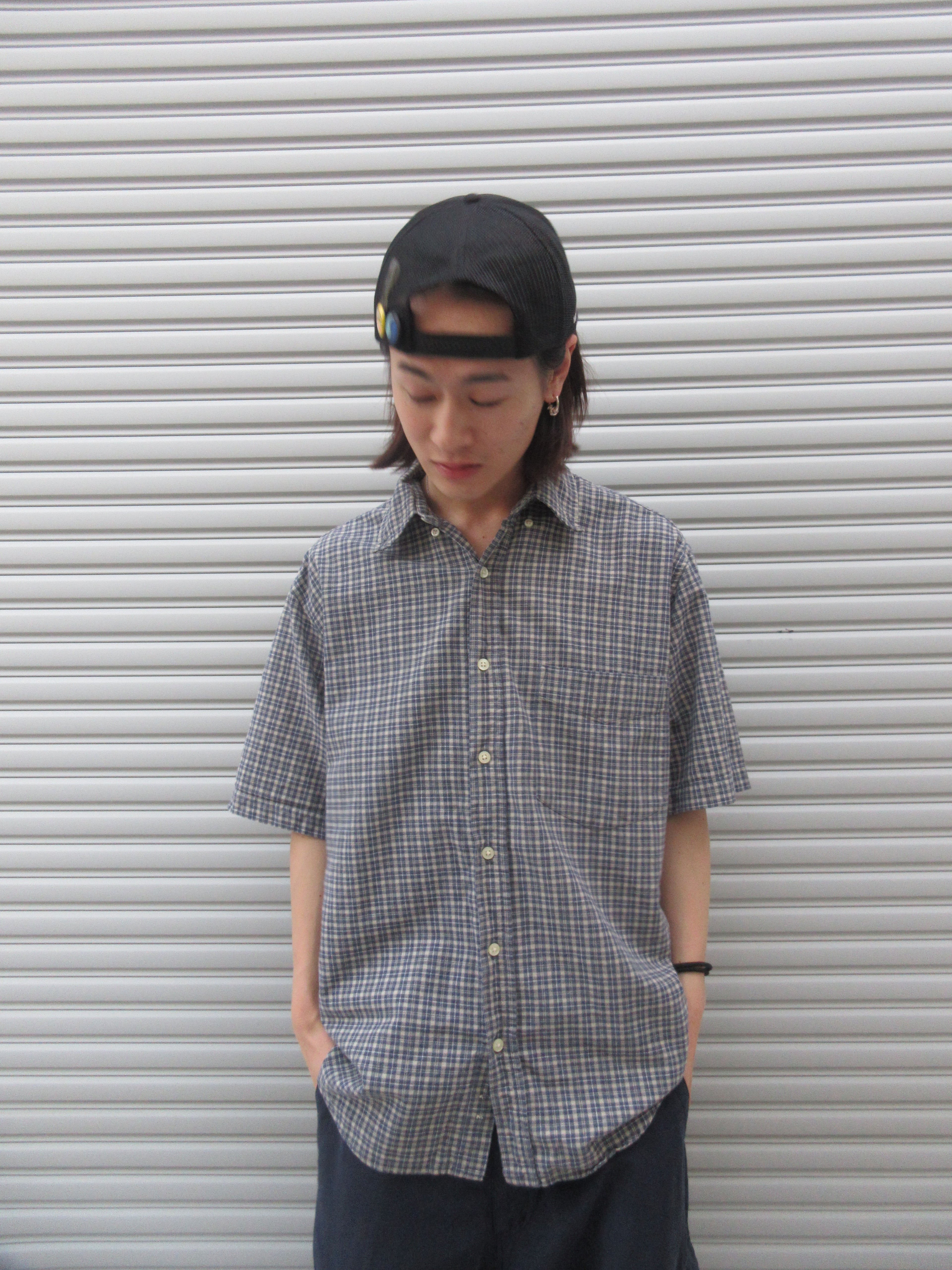 00s OLD NAVY Check S/S Shirts