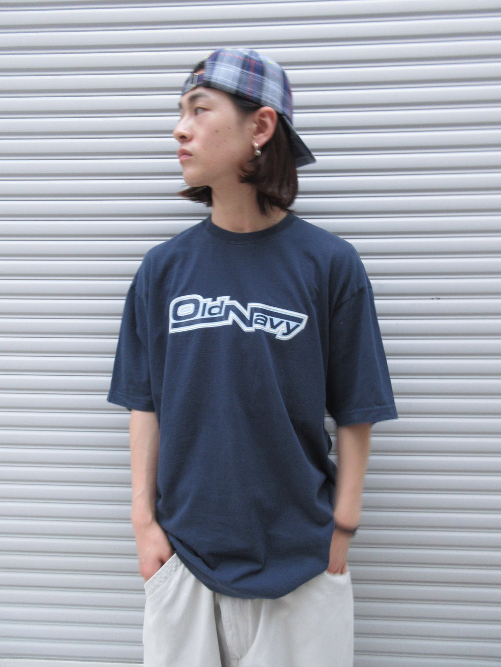 00s OLD NAVY Logo Graphic Tee