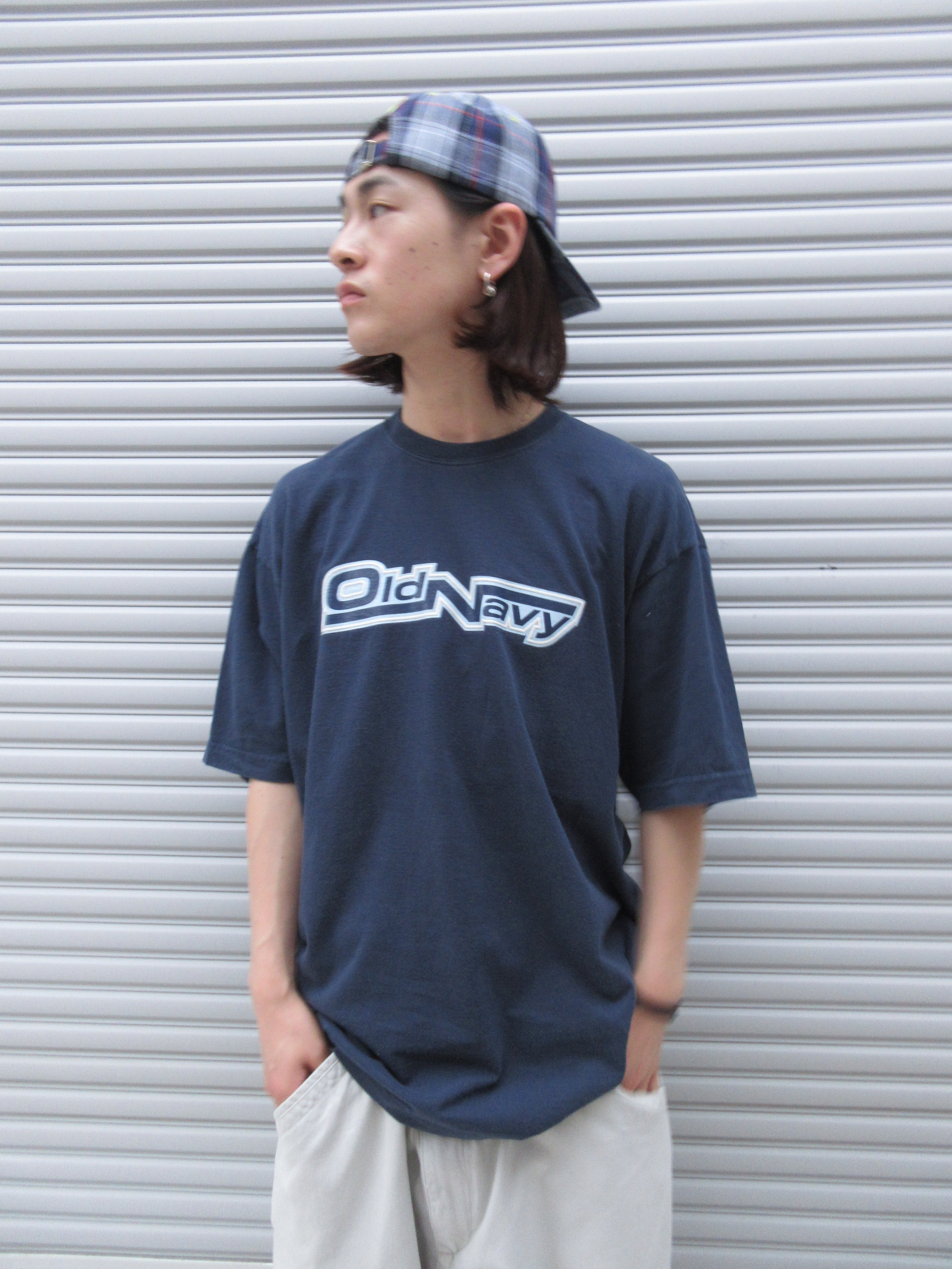 00s OLD NAVY Logo Graphic Tee