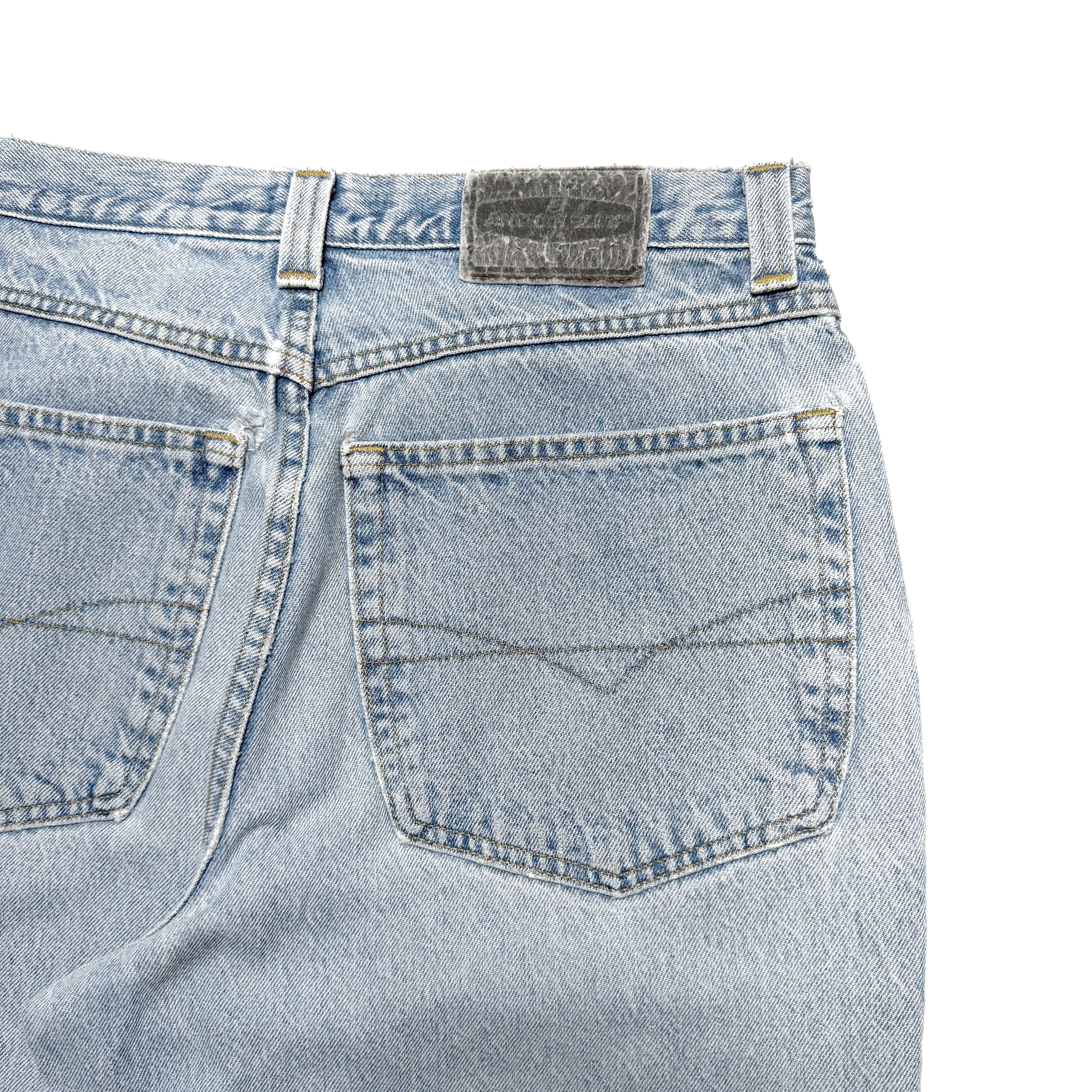 00s Anchor Blue BEYOND BAGGY Denim