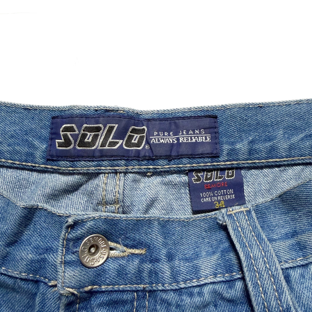 90s SOLO SEMORE Hyper Baggy Denim